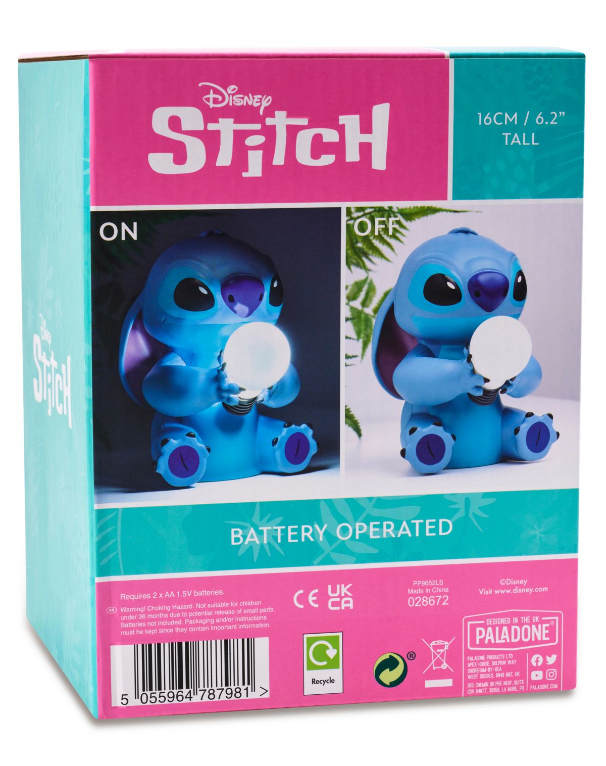 Lámpara Sitting Stitch de Lilo & Stitch