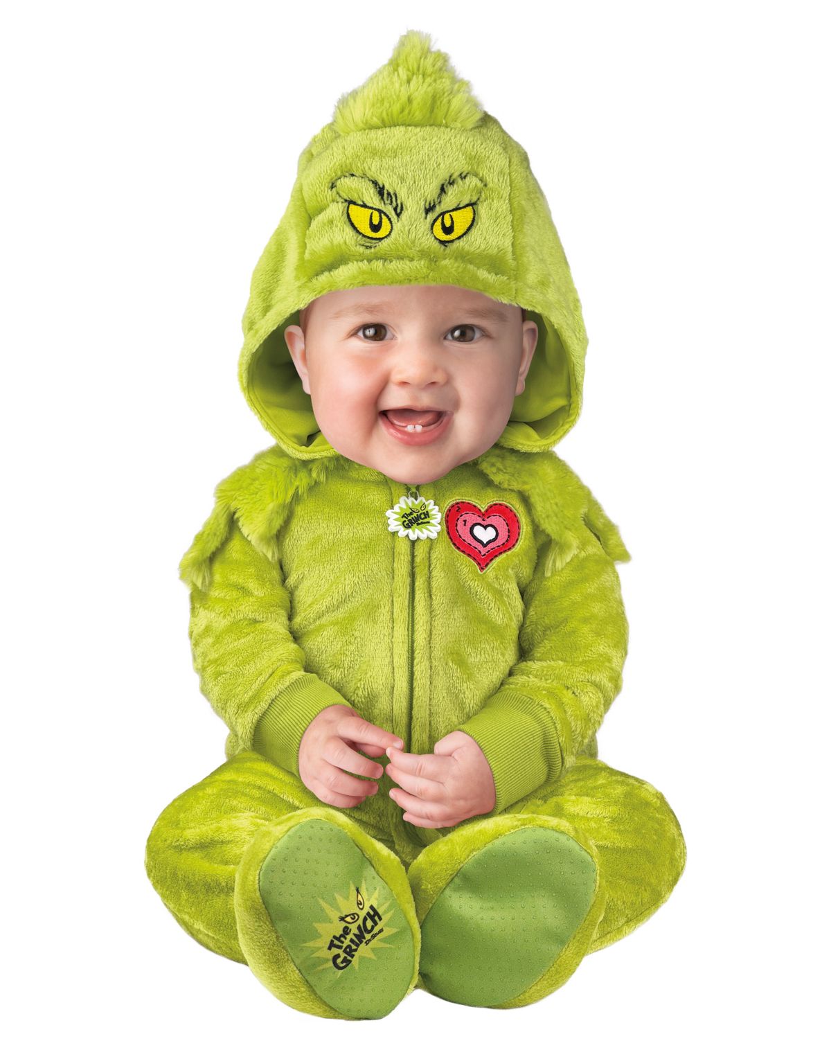 Disfraz enterito para bebé de Grinch - Dr. Seuss