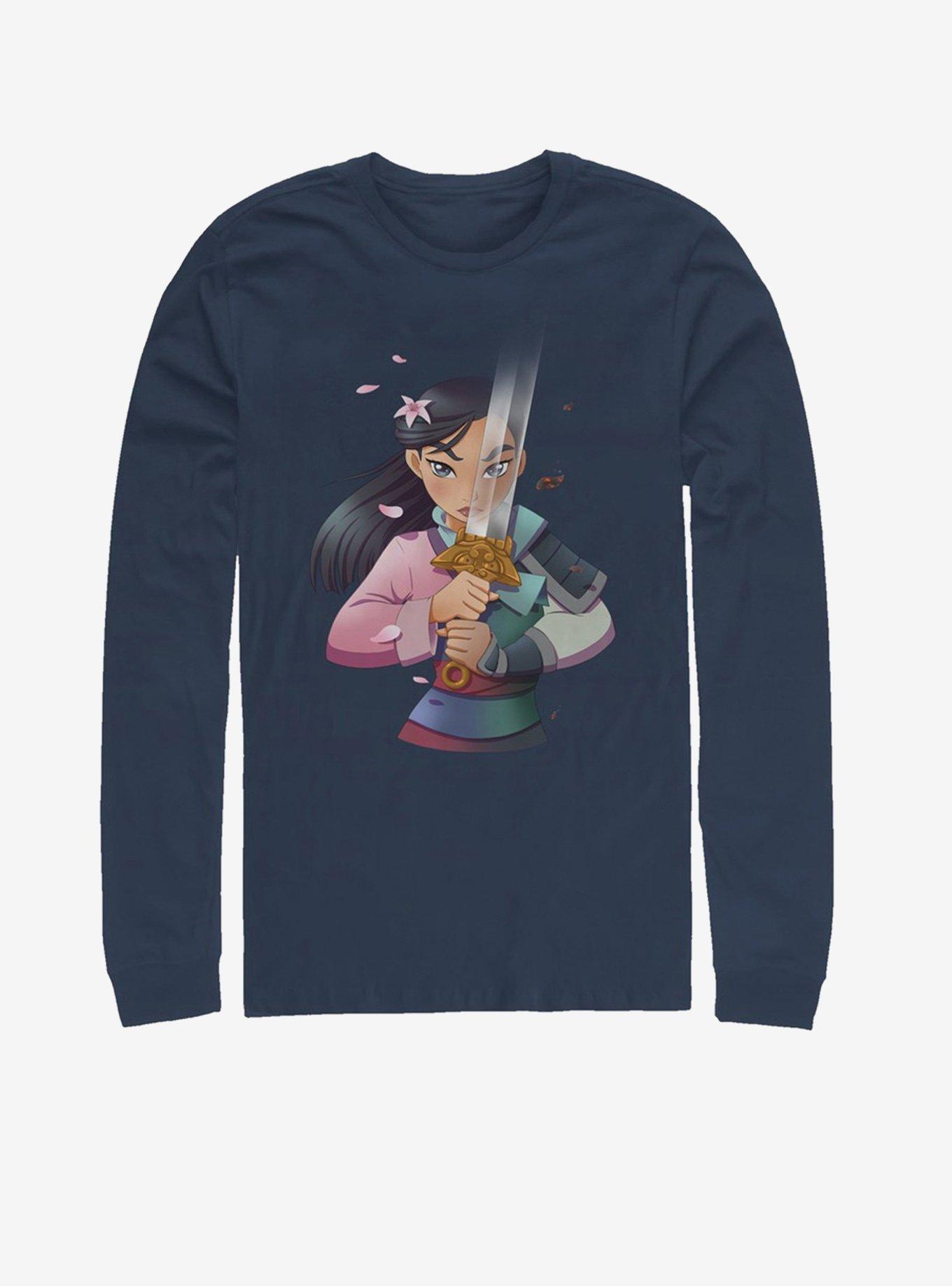 Polera manga larga Disney Mulan Anime
