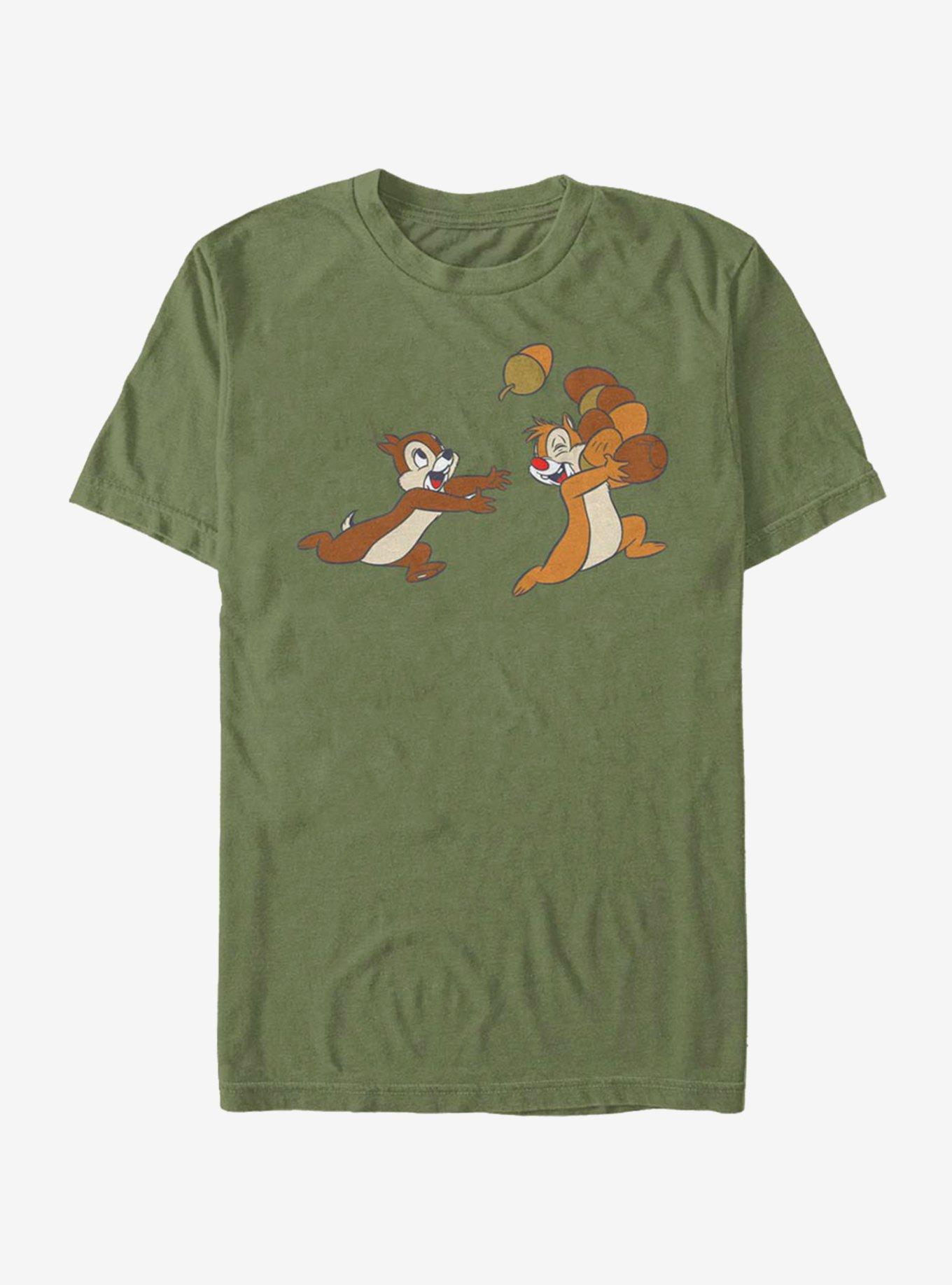 Polera Disney Chip and Dale con bellotas