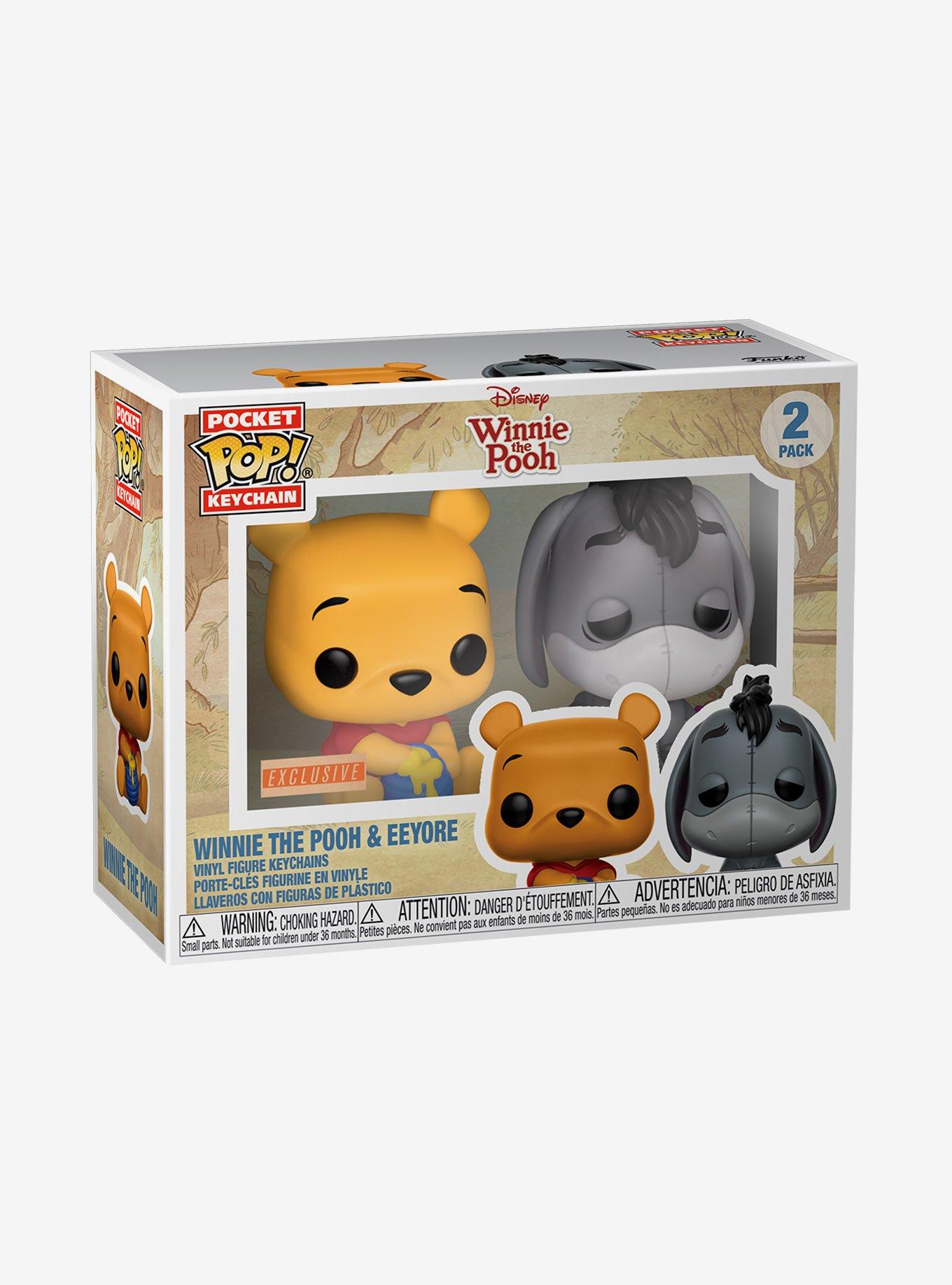 Set de llaveros Funko Pocket Pop! Winnie the Pooh y Eeyore