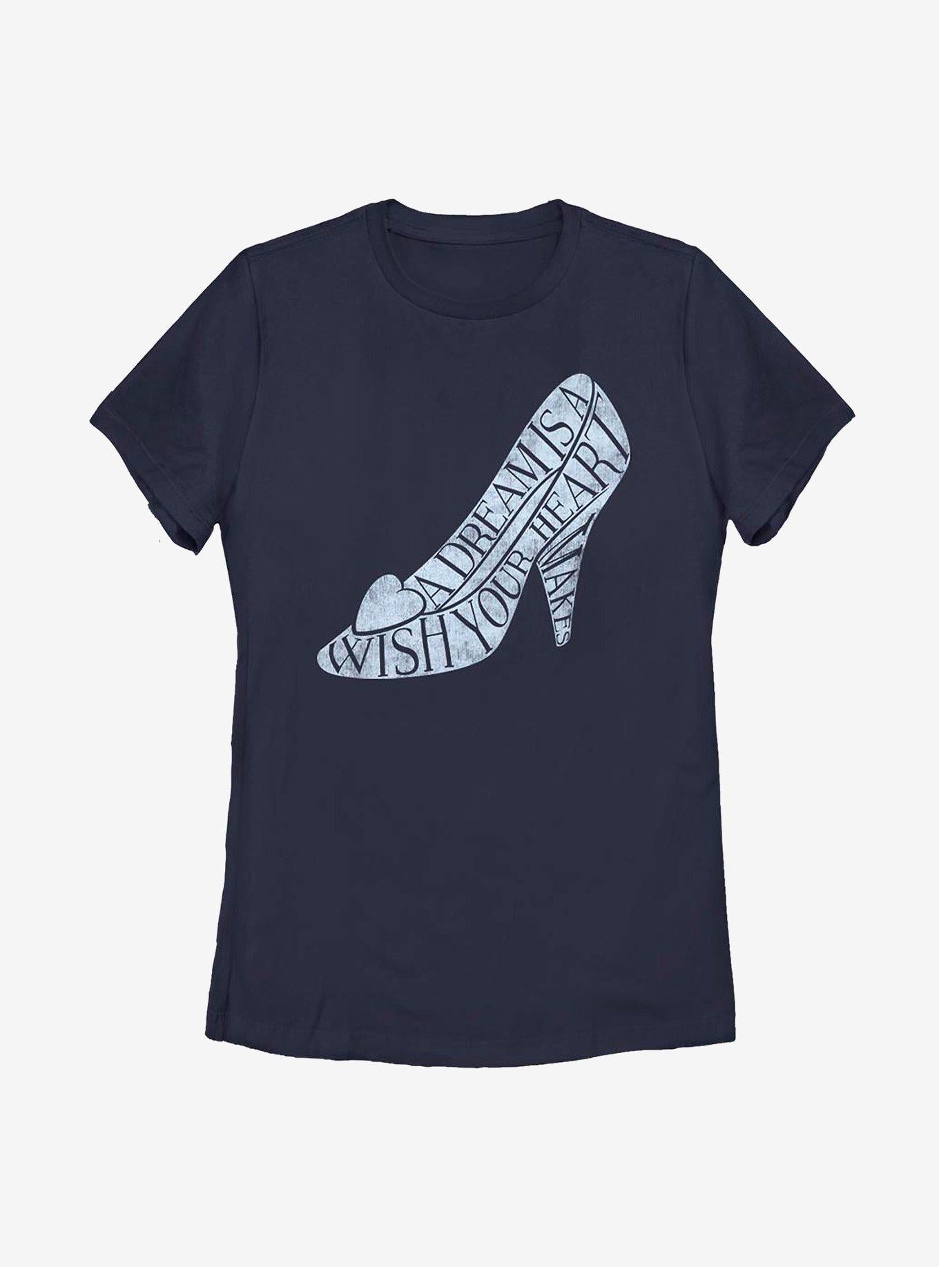 Polera de mujer Cinderella con zapatilla de cristal