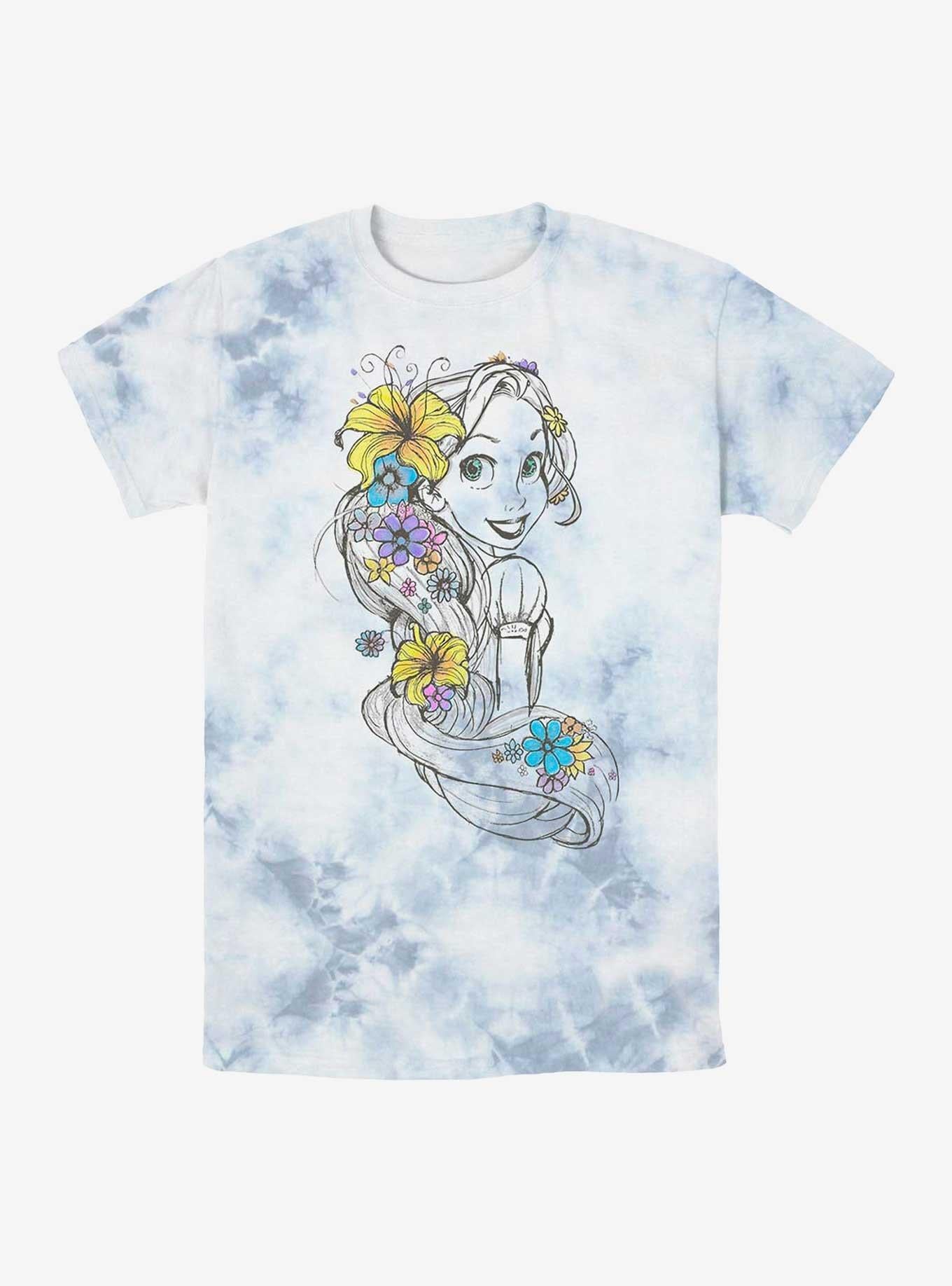 Polera tie-dye de Rapunzel de Tangled