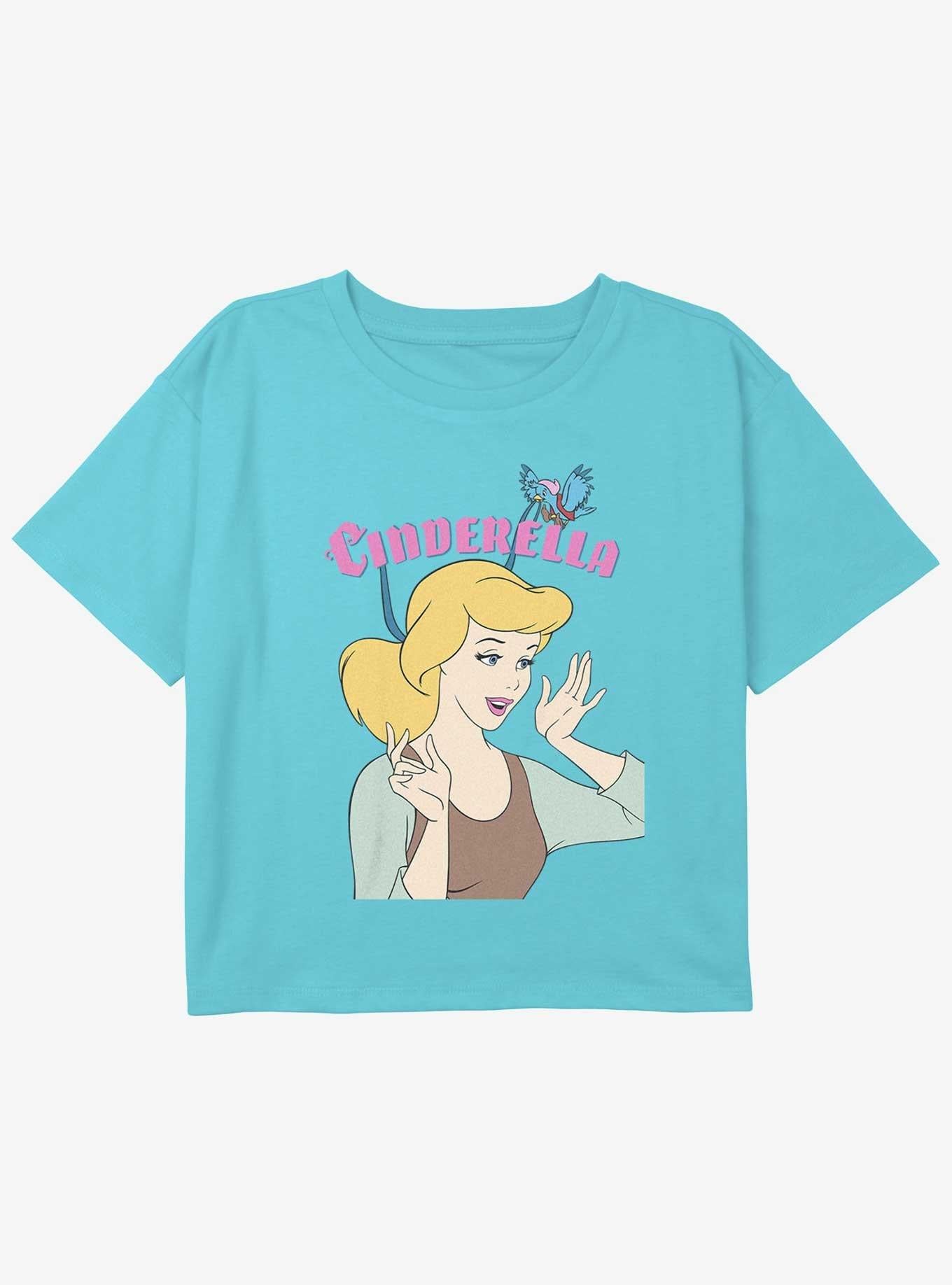 Polera crop juvenil Disney Cinderella