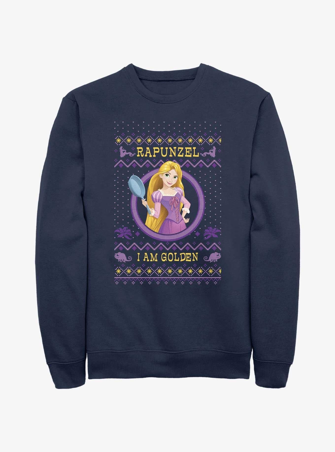 Polerón navideño feo Disney Princesses Rapunzel