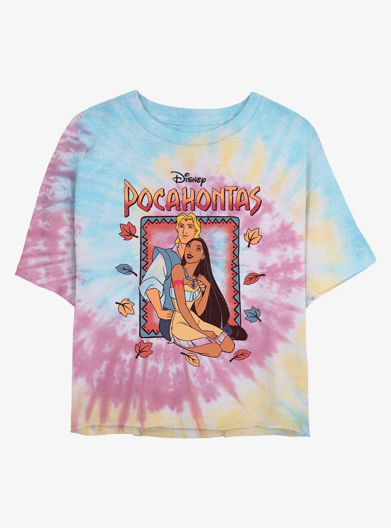 Polera crop tie-dye Disney Pocahontas