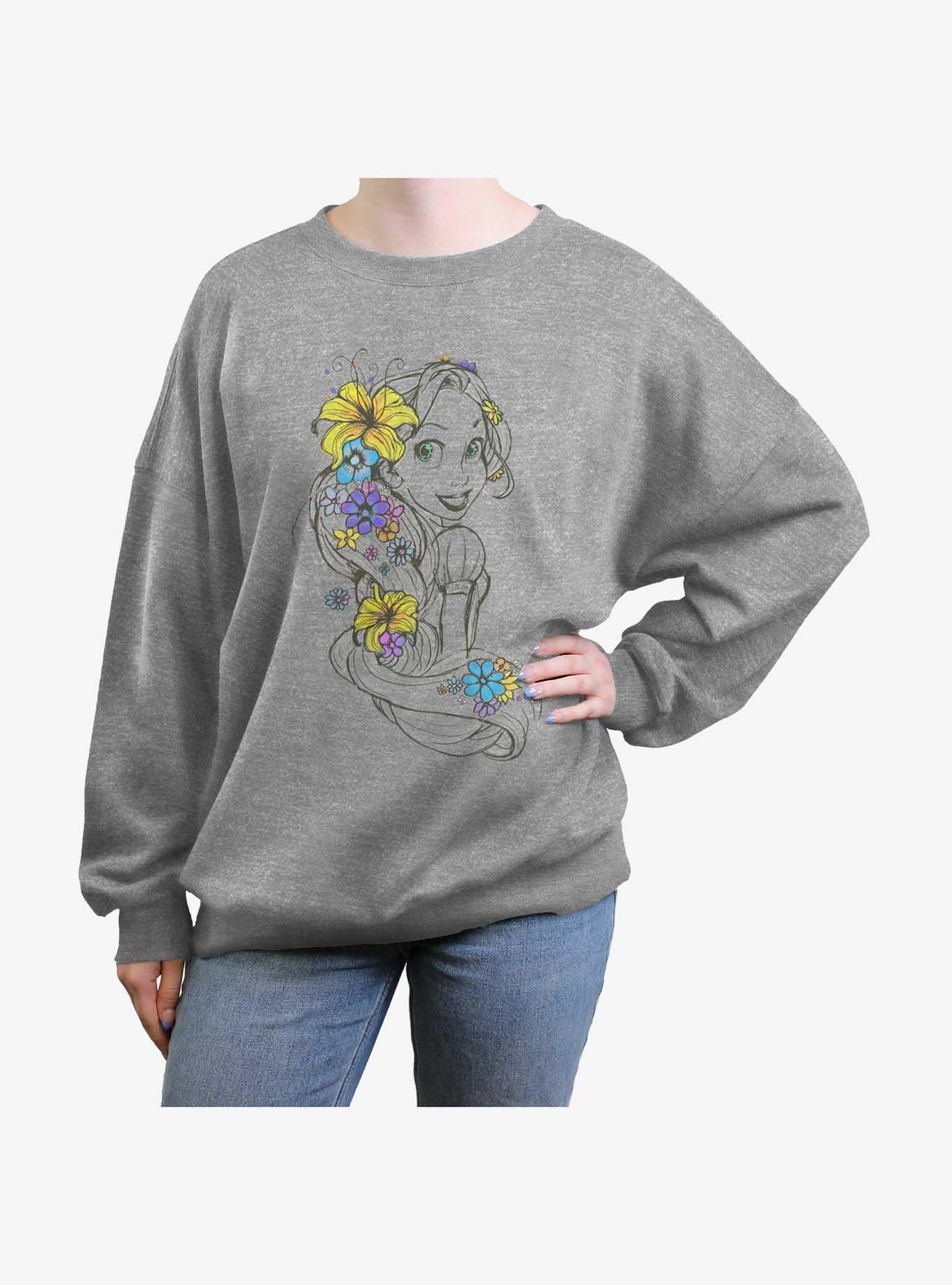 Polerón oversized femenino Disney Tangled Rapunzel