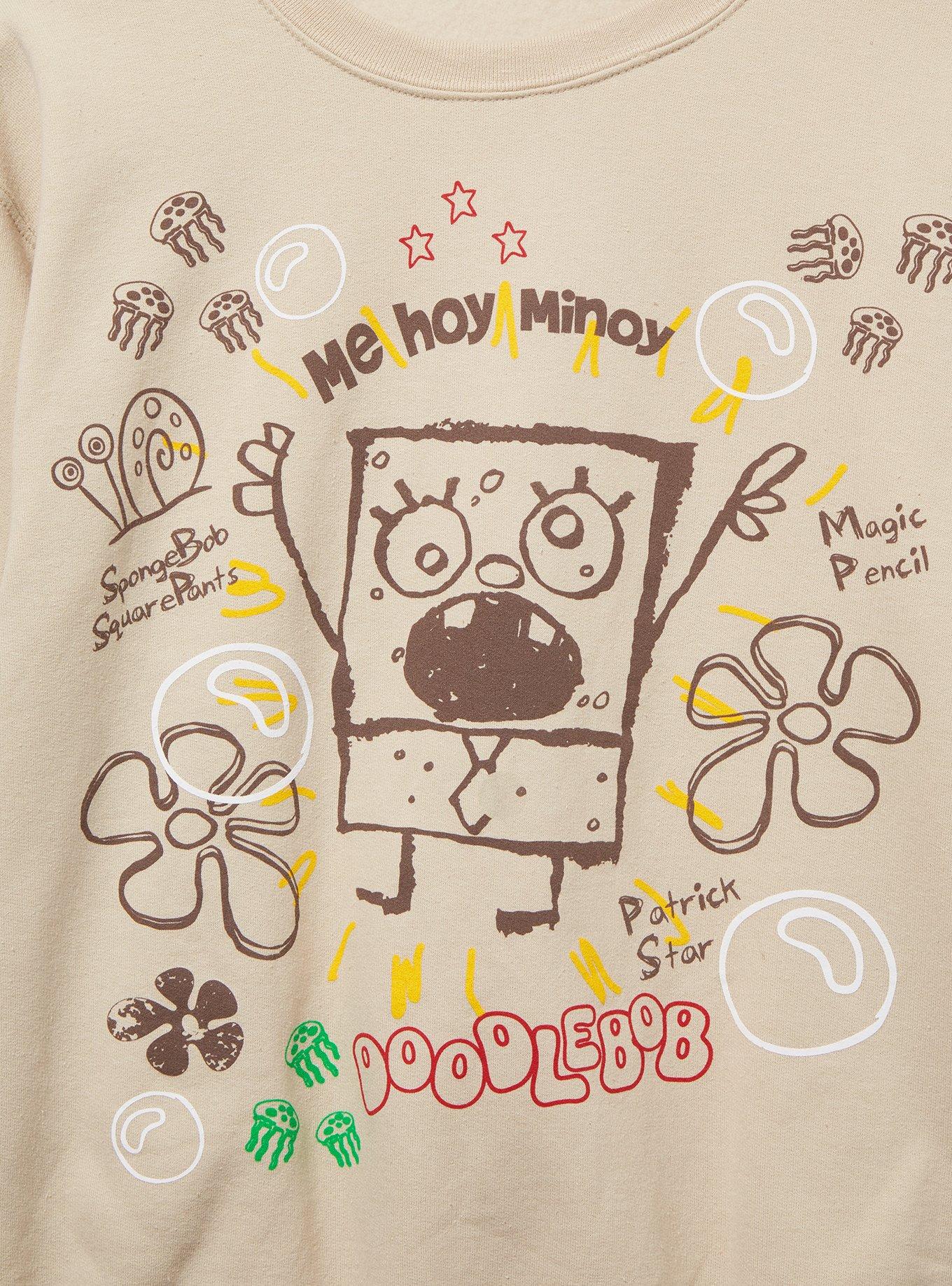 Polerón SpongeBob SquarePants con diseño de DoodleBob