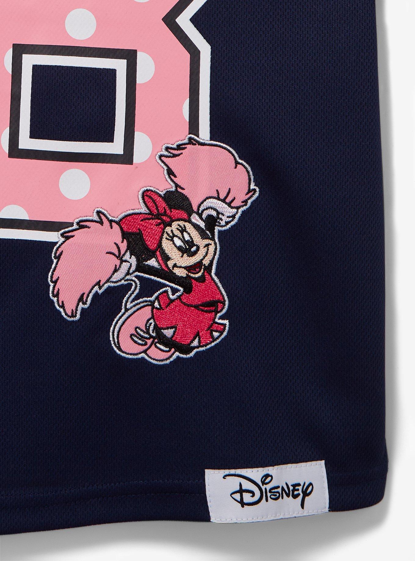 Polera de fútbol corta de Minnie Mouse para mujer