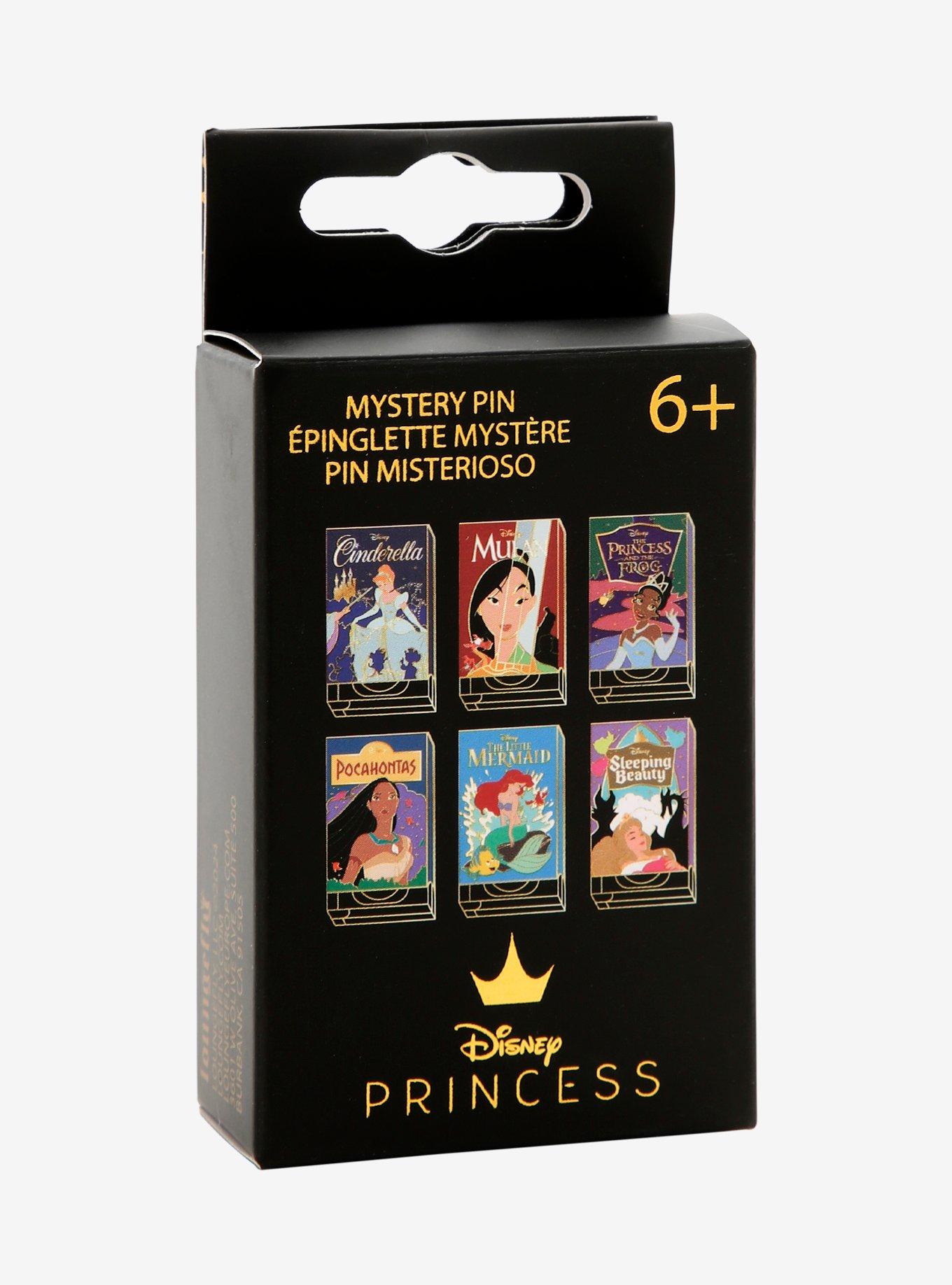 Pin esmaltado Blind Box Disney Princess estilo VHS