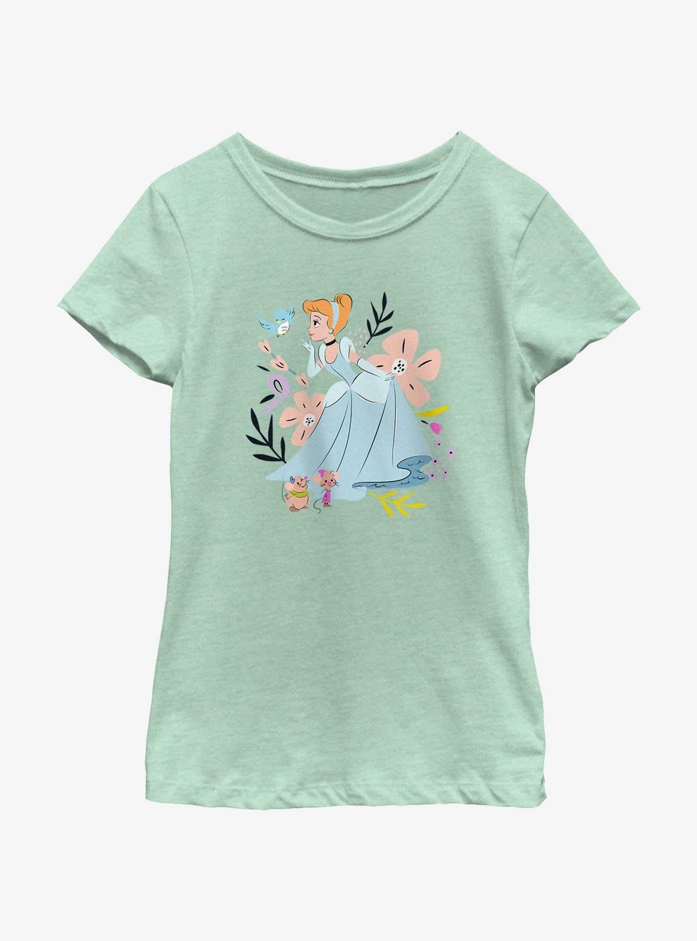 Polera juvenil de Cinderella y sus amigas