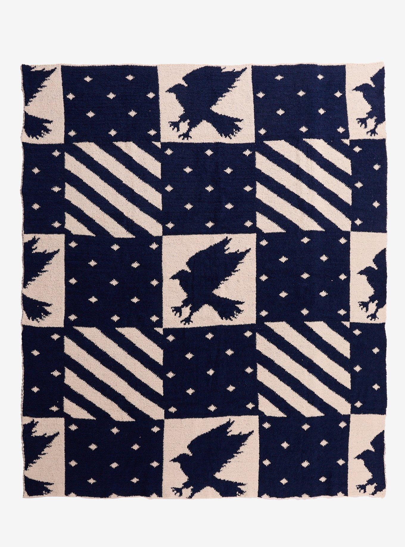 Manta tejida a cuadros de Ravenclaw
