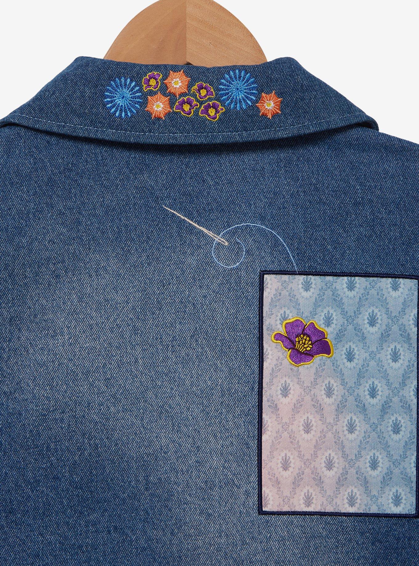 Chaqueta de mezclilla Coraline con parches - Mujer