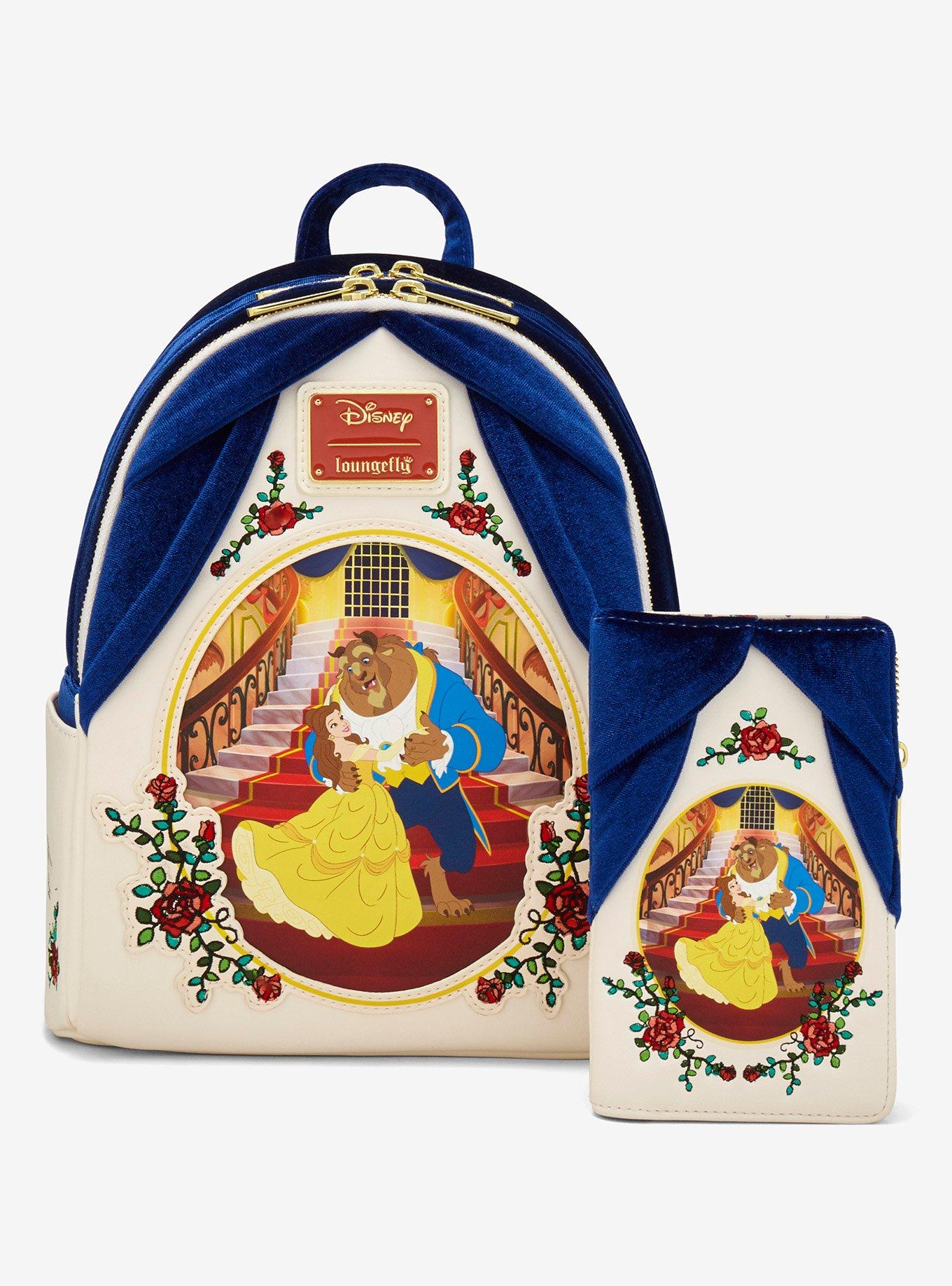 Mochila mini de terciopelo Belle y Beast de Beauty and the Beast