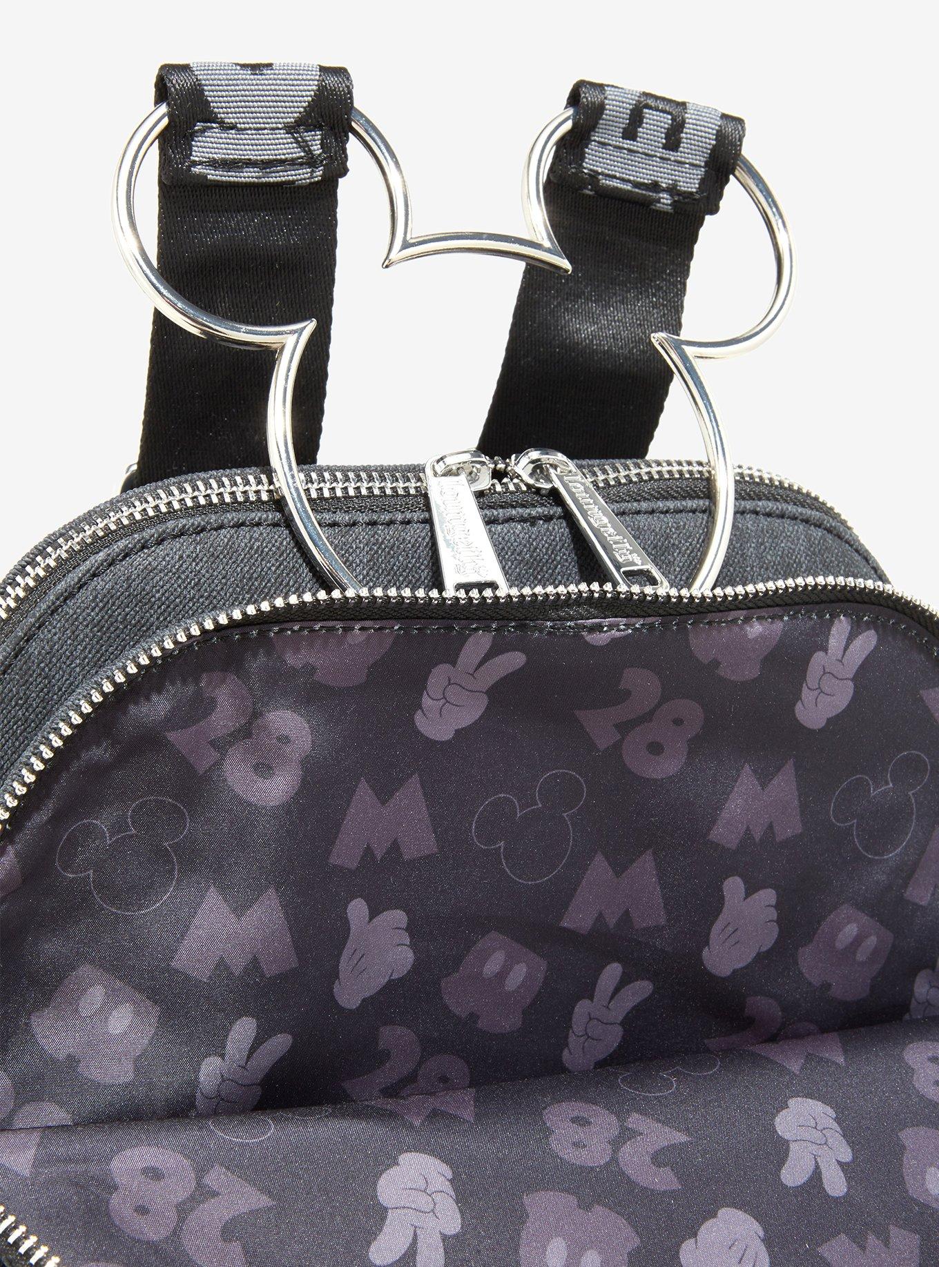 Mochila mini de mezclilla con Mickey Mouse