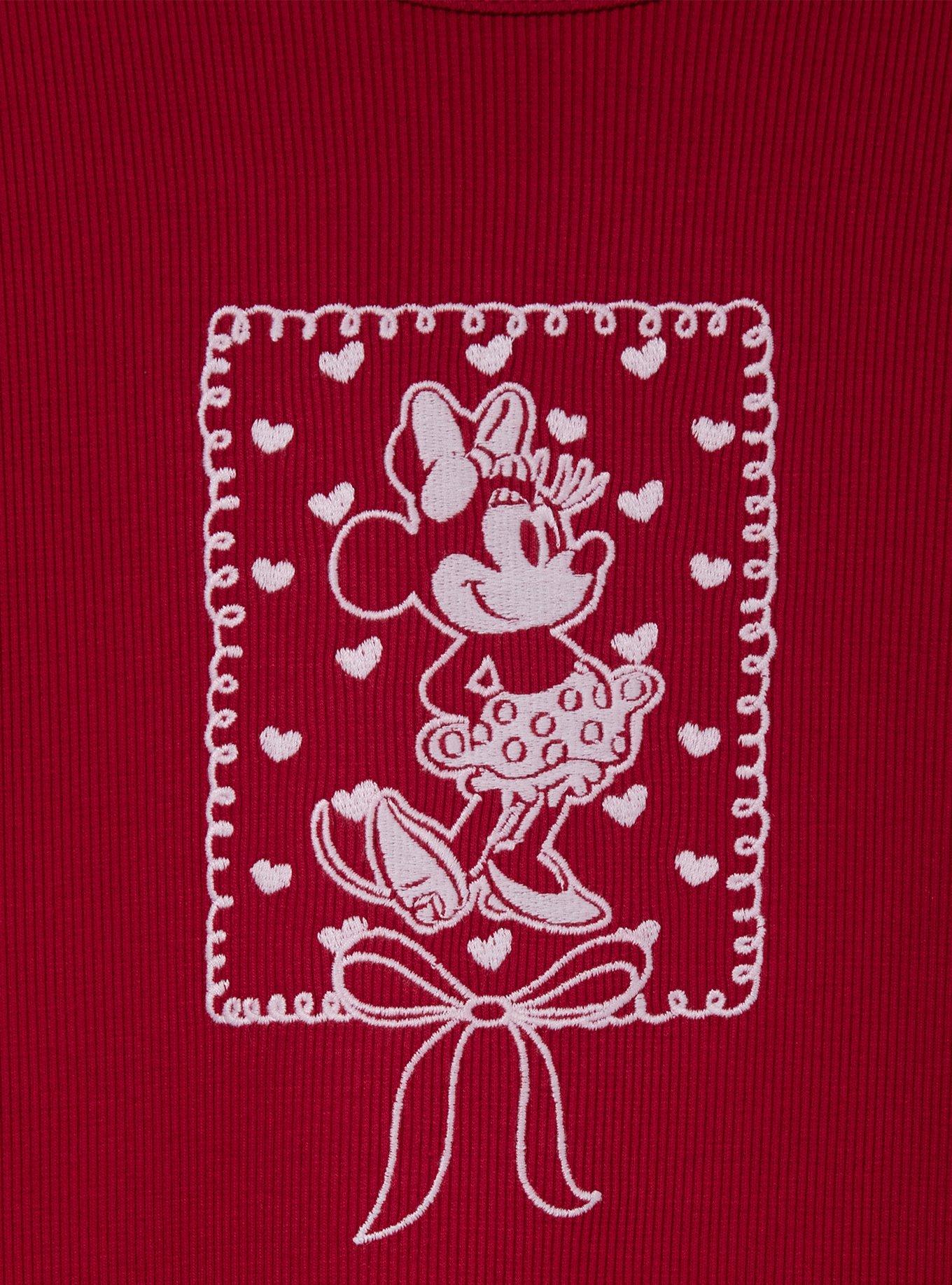 Baby tee de Minnie Mouse con corazones