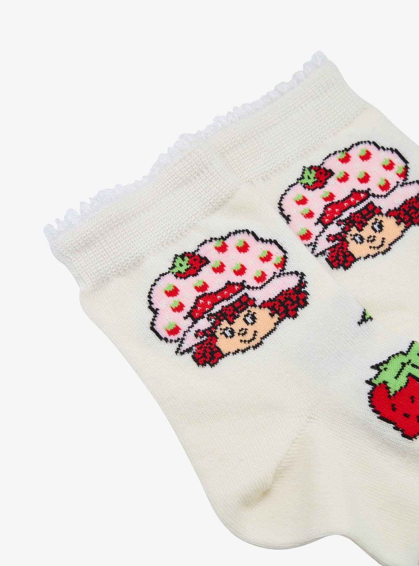 Calcetines cortos Strawberry Shortcake con encaje