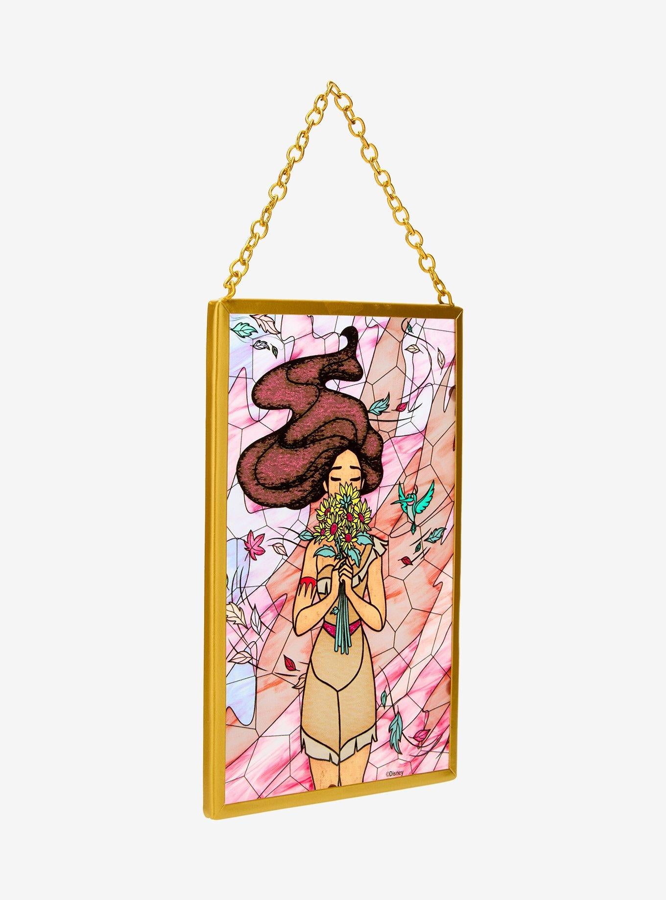 Cuadro de pared vitral Disney Pocahontas Colores del viento