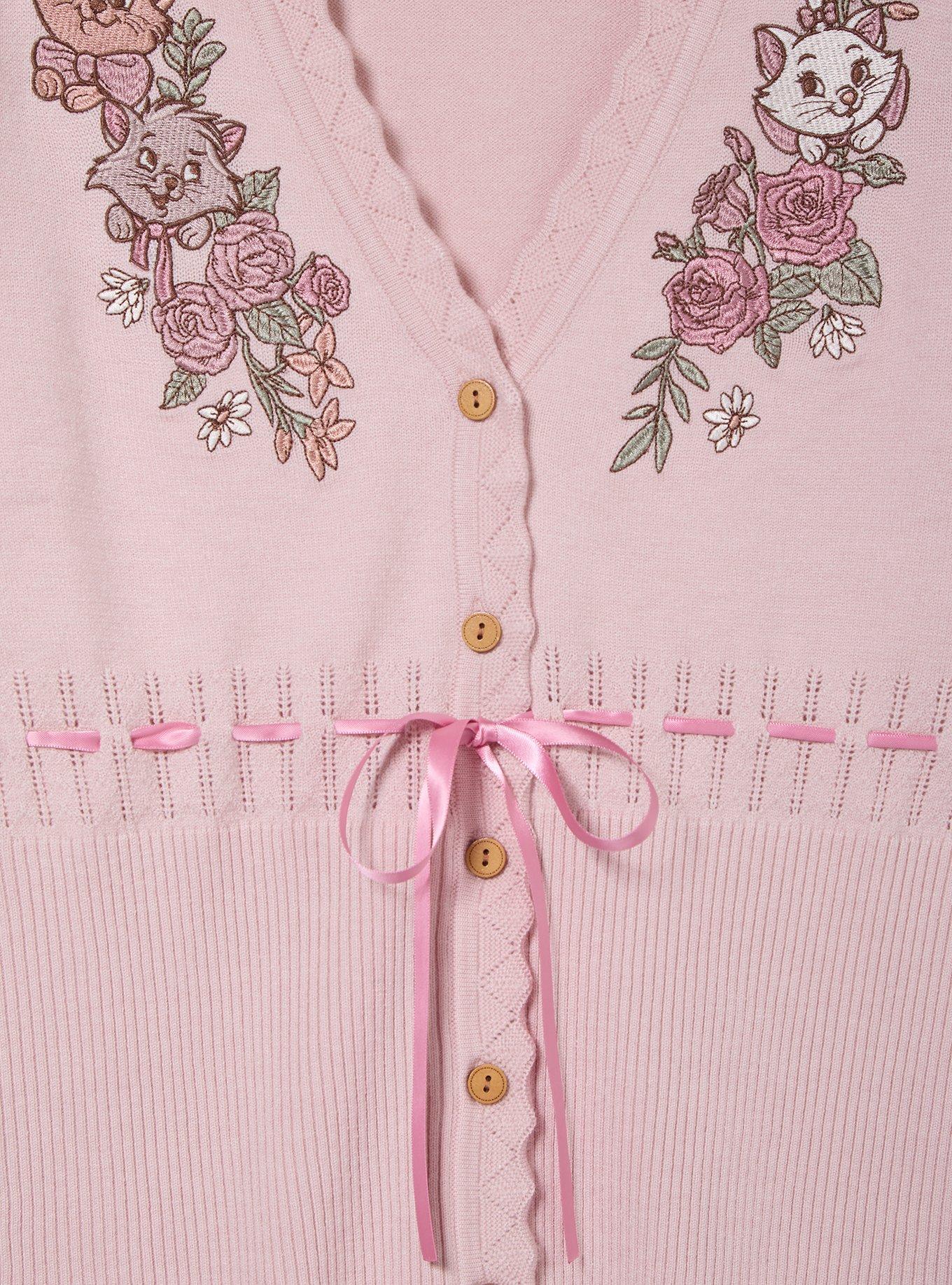 Disney The Aristocats Cardigan Floral para Mujer