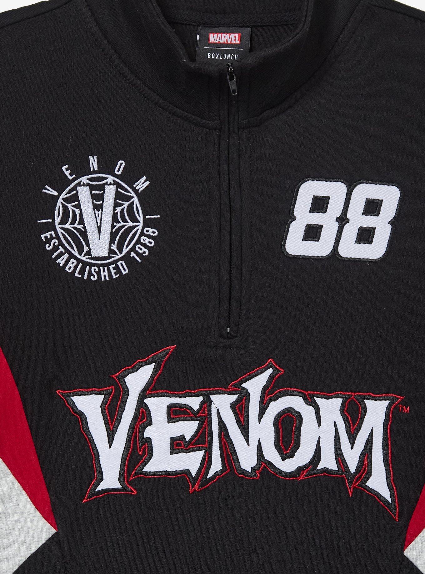 Polerón con cierre de un cuarto Venom Racing