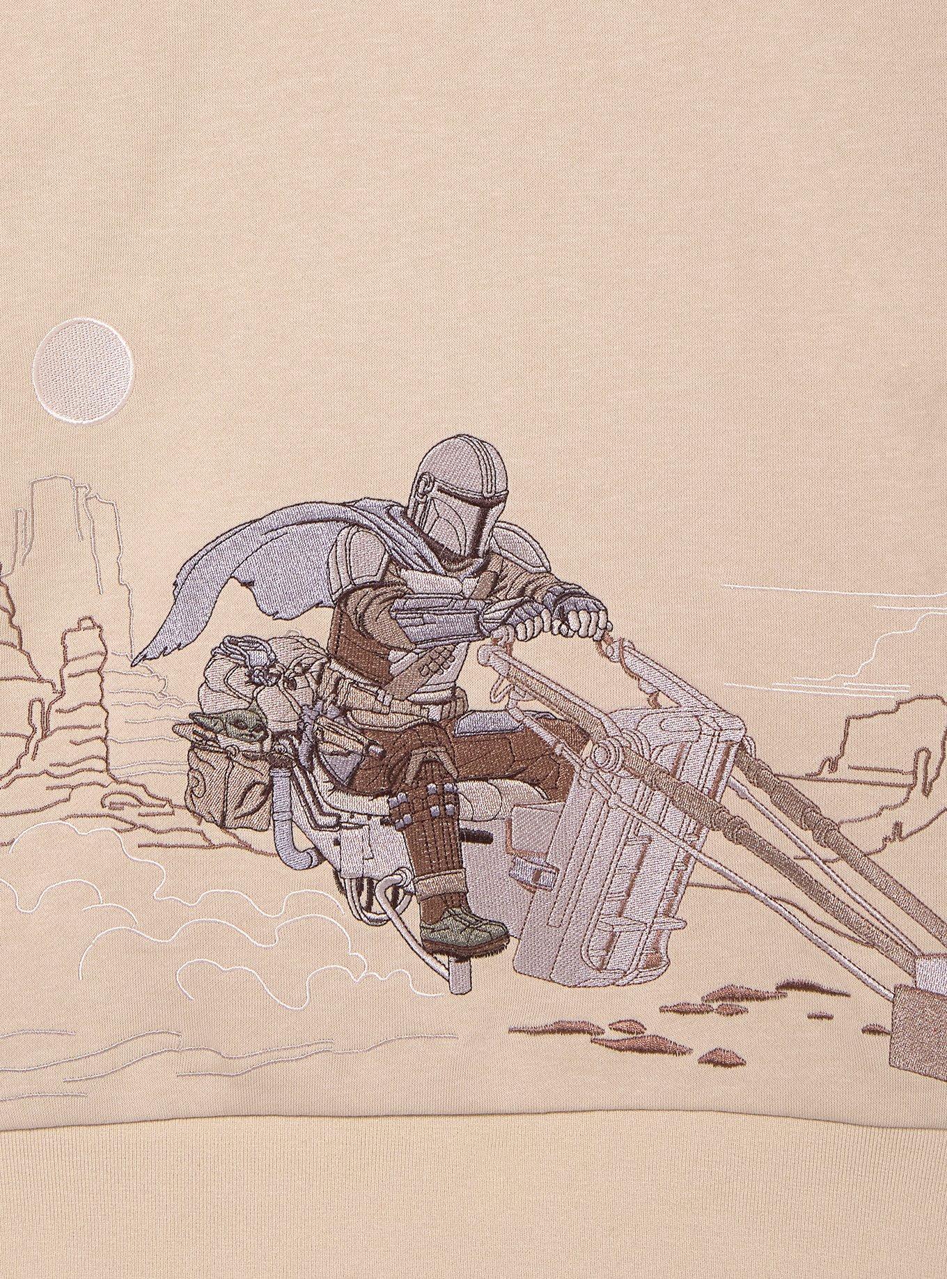 Polerón bordado Star Wars The Mandalorian