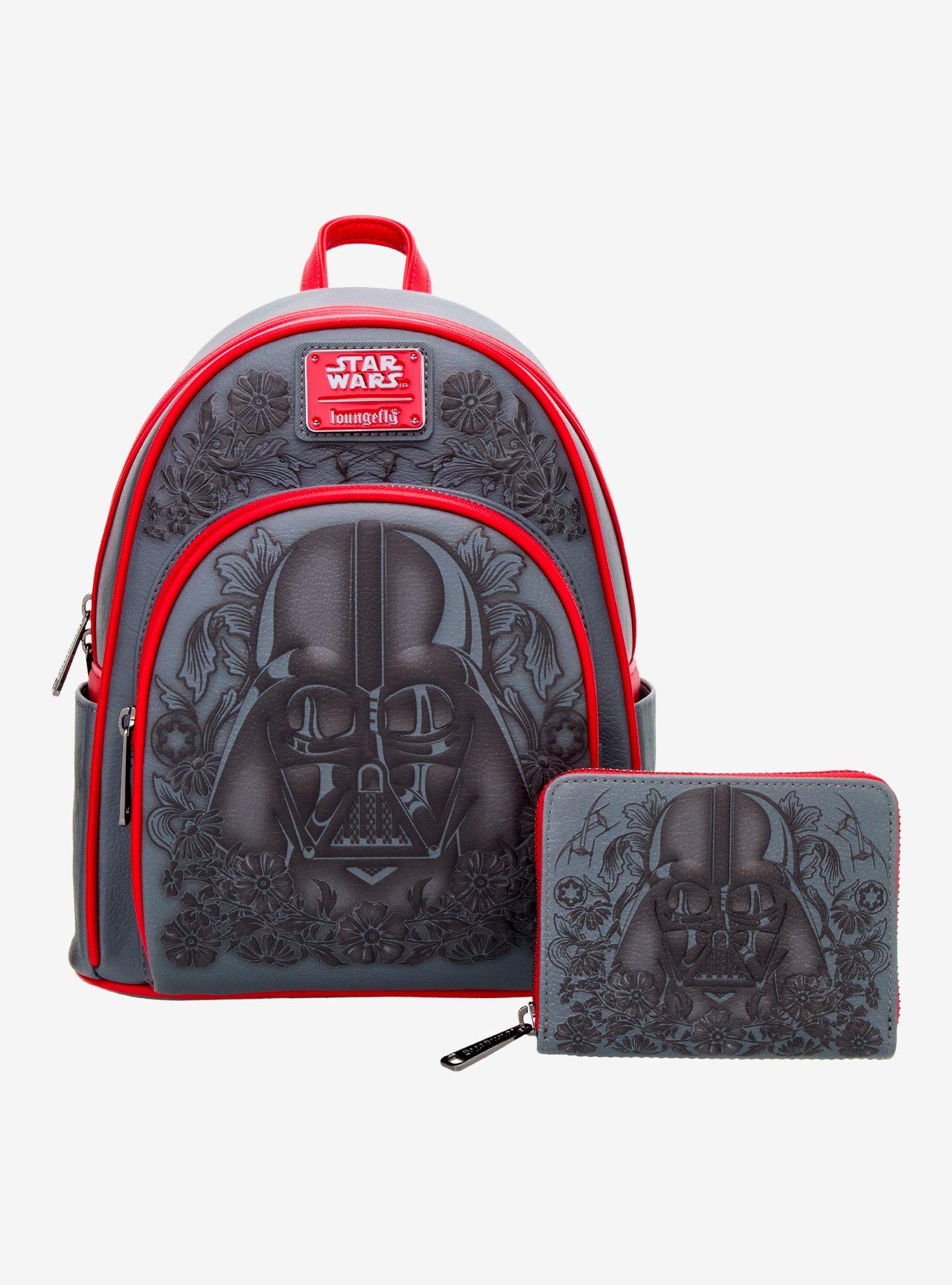 Billetera Star Wars Darth Vader Floral en Relieve