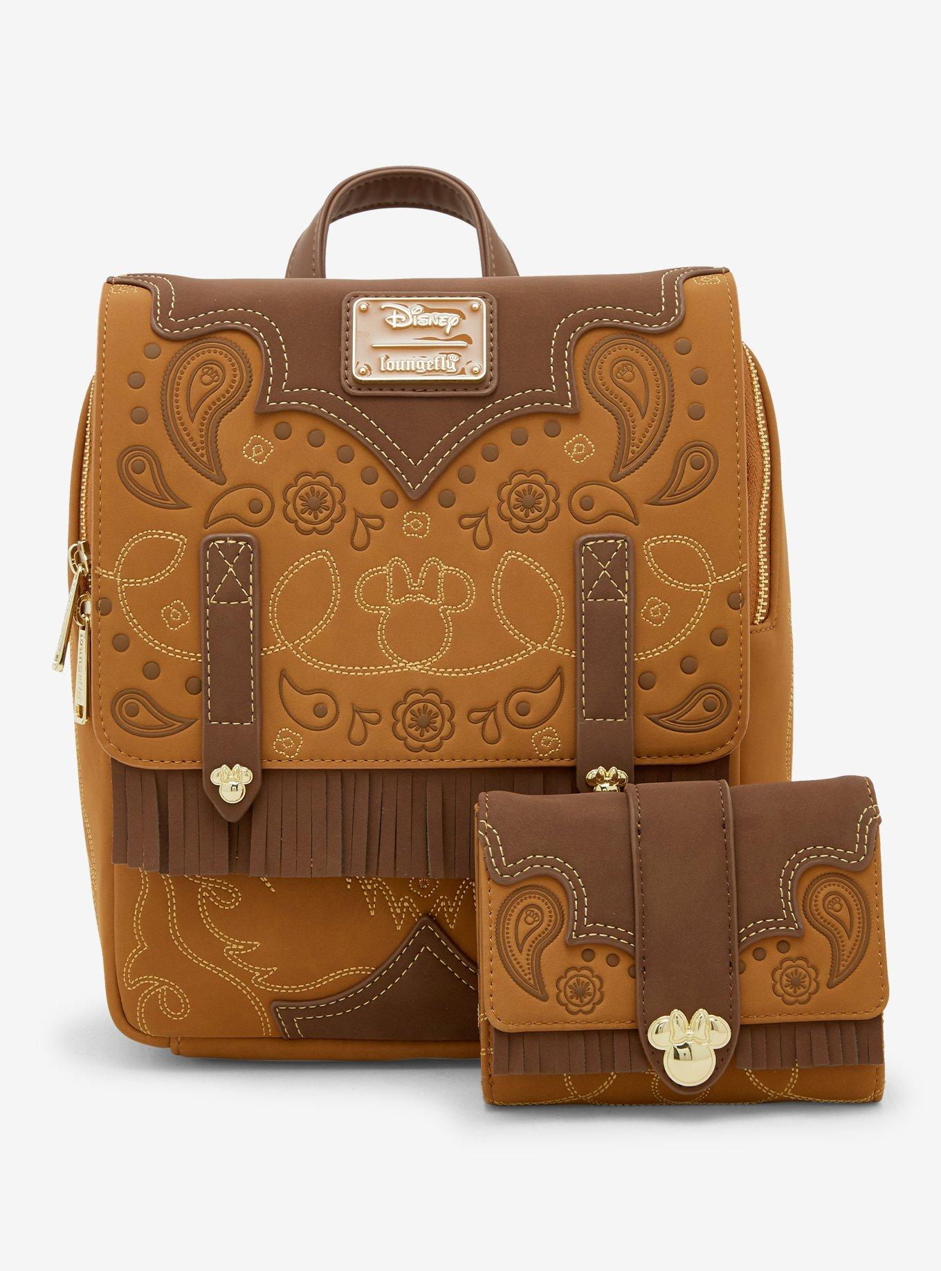 Mochila mini de Minnie Mouse con diseño western