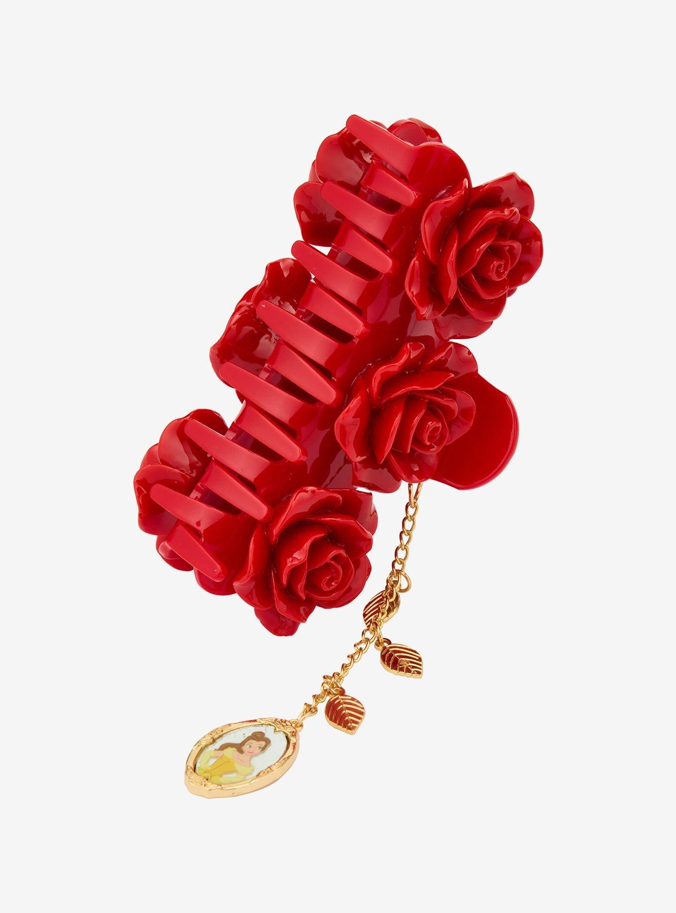 Pinza de pelo Belle con rosas de Beauty and the Beast