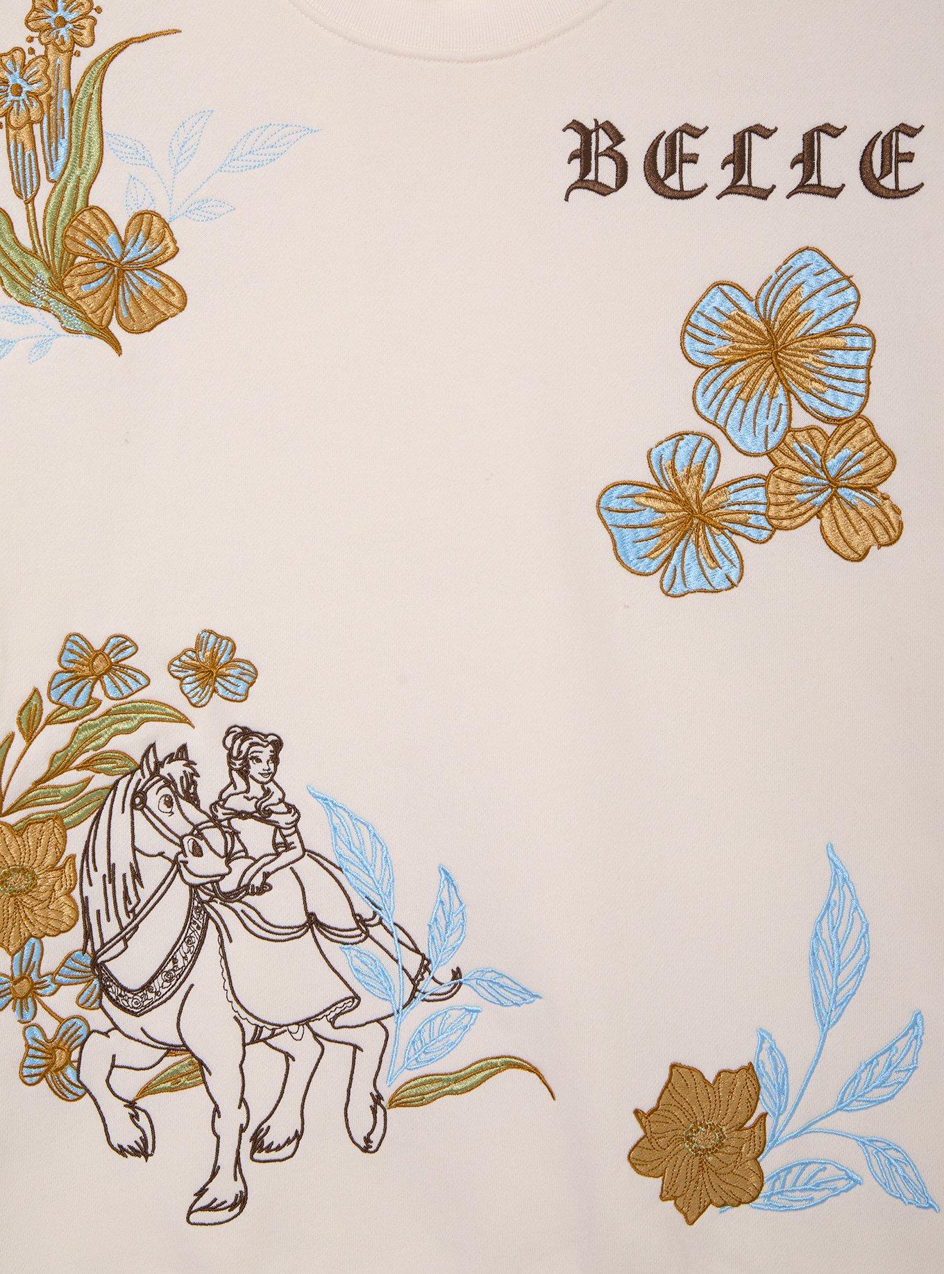 Polerón floral Belle y Phillipe - Beauty and the Beast