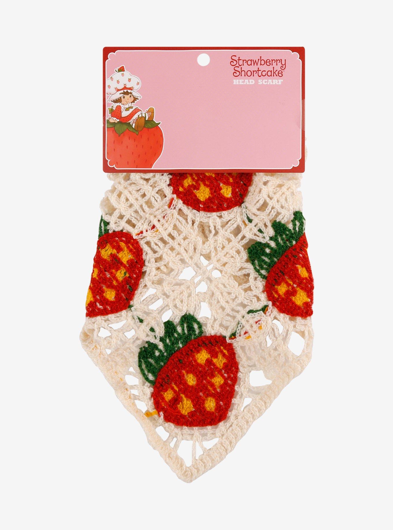 Cintillo tipo bandana tejido de Strawberry Shortcake