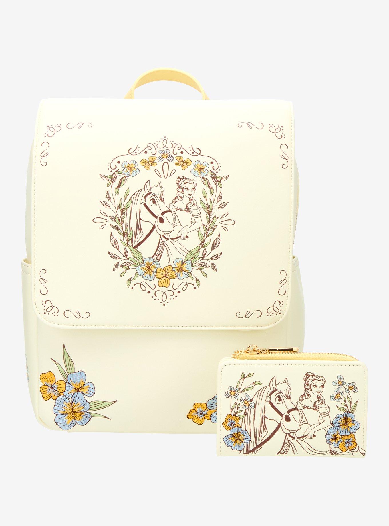 Mini mochila floral de Belle y Philippe de Beauty and the Beast