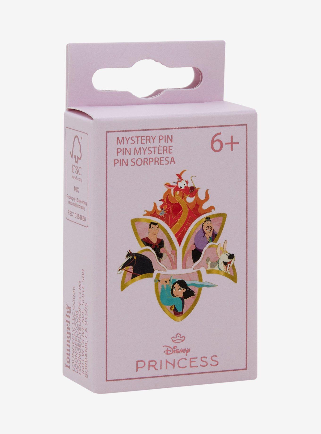 Pin esmaltado Disney Mulan: rompecabezas de flores sorpresa