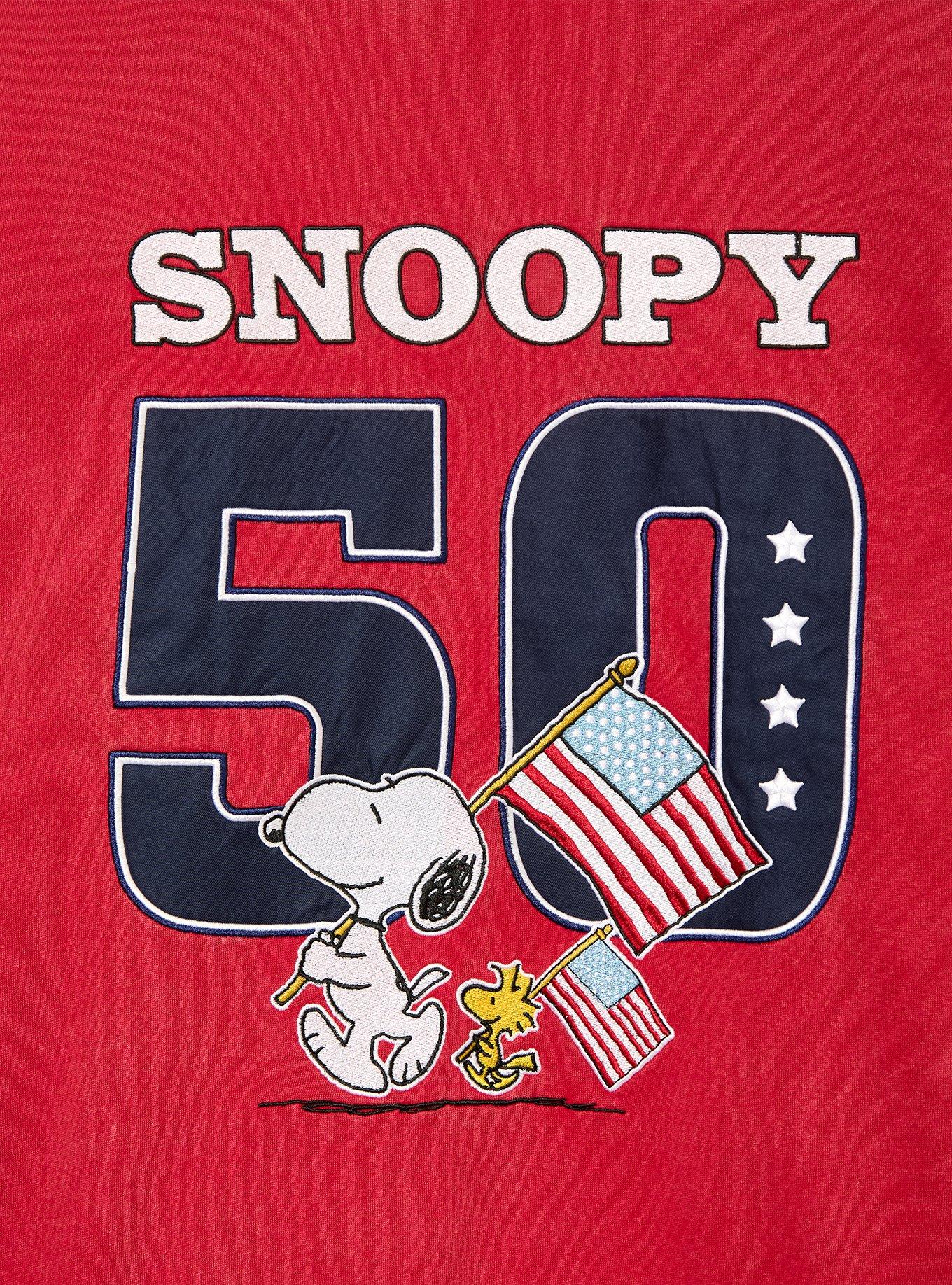Polerón Peanuts Snoopy y Woodstock Americana