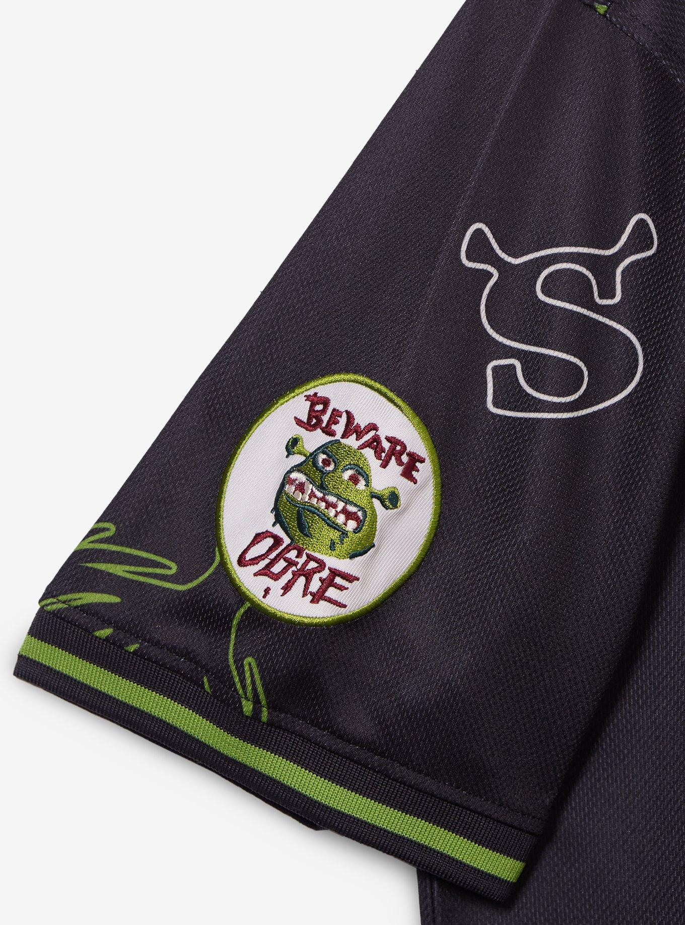 Camiseta de béisbol Shrek con estampado de cebollas