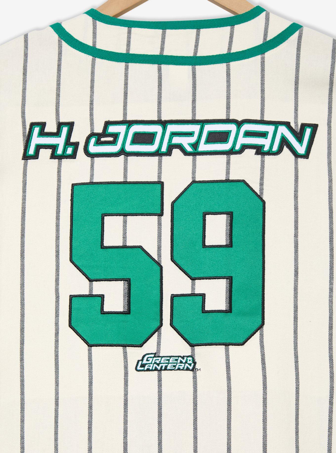 Camisa de béisbol Green Lantern de Hal Jordan