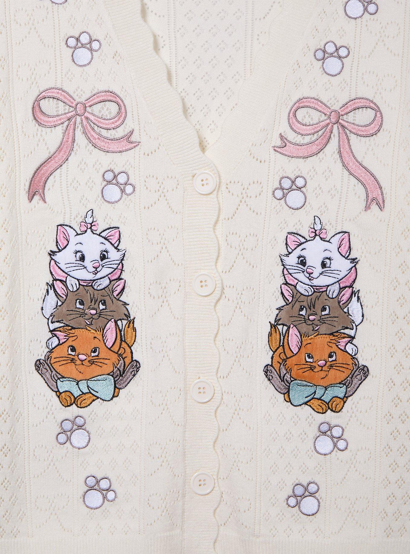 Cárdigan tejido The Aristocats para mujer