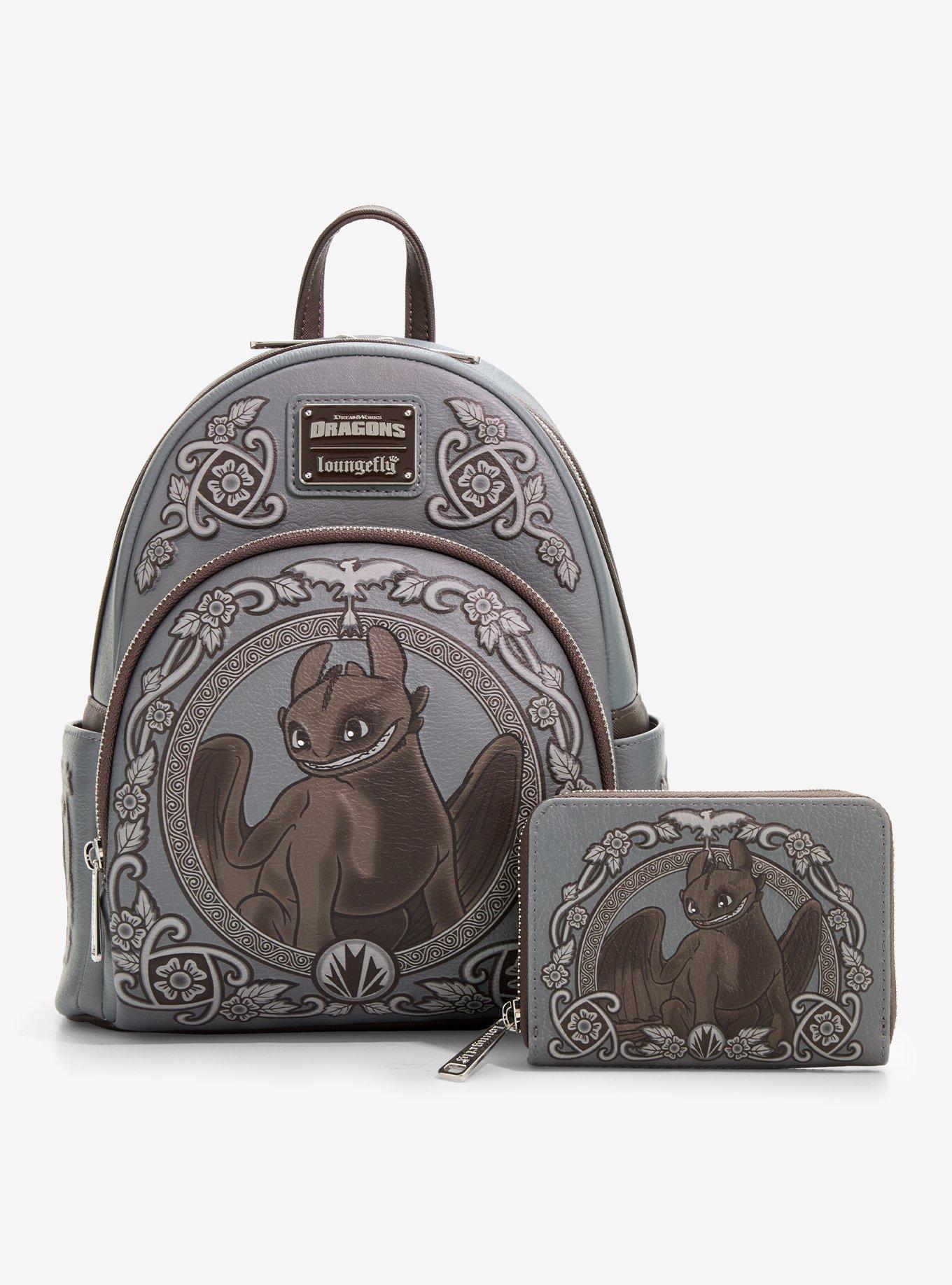 Mochila mini Toothless de How to Train Your Dragon