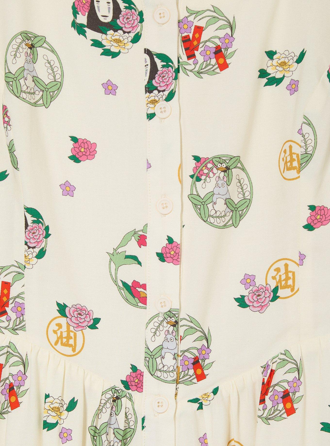 Studio Ghibli Spirited Away: vestido de tirantes floral