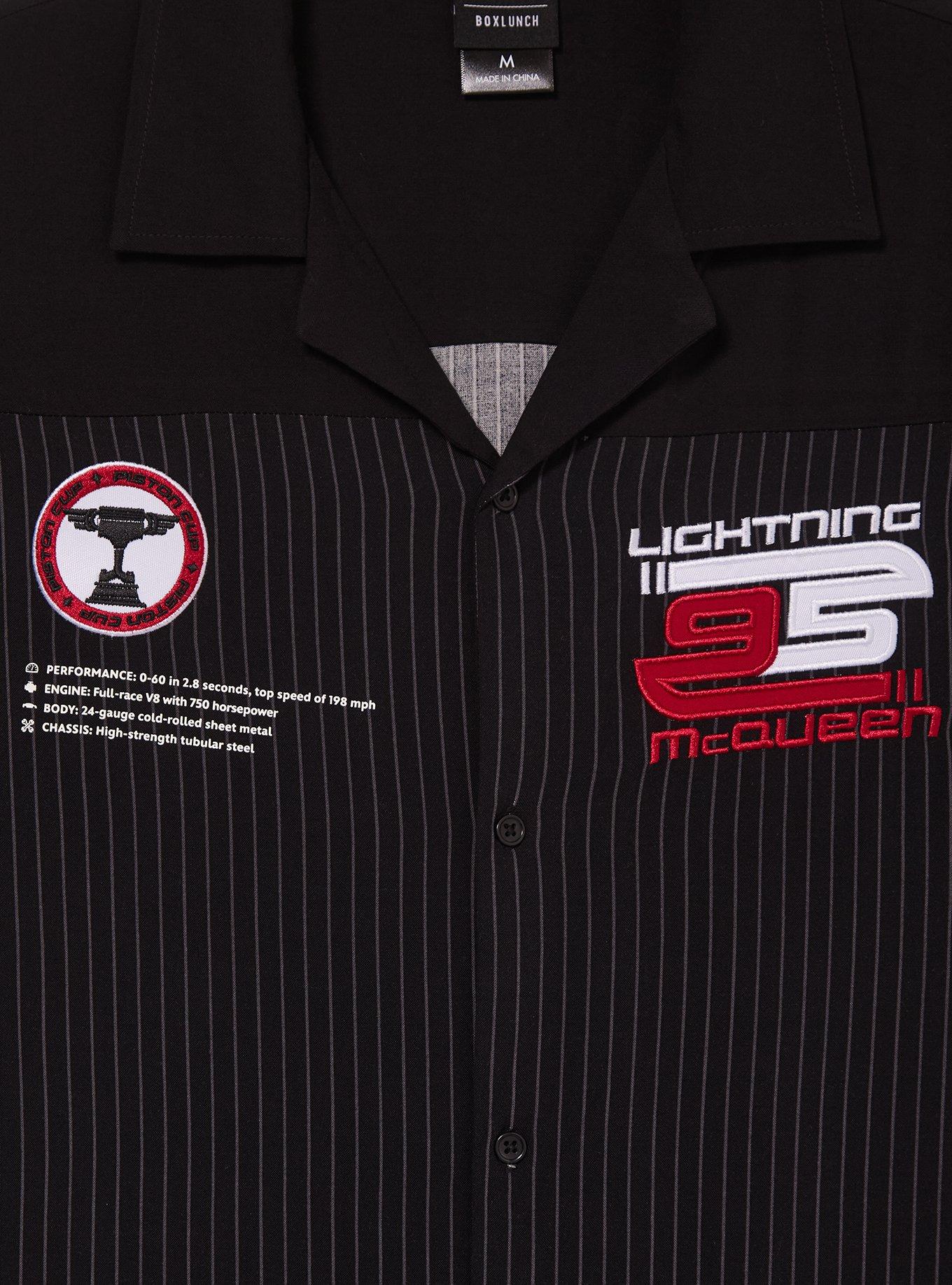 Camisa tejida a rayas de Lightning McQueen