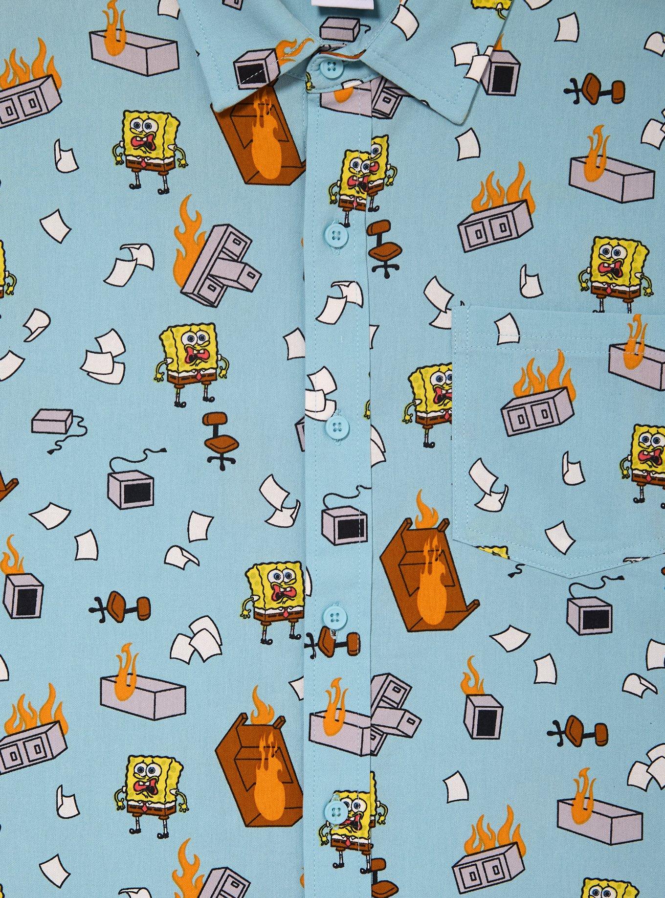 Camisa SpongeBob SquarePants Oficina en Llamas
