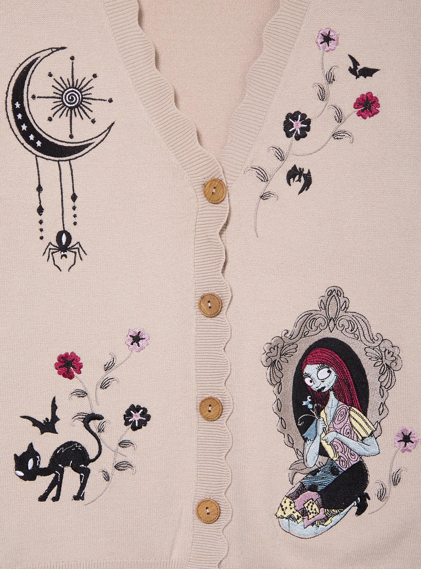 Cárdigan de punto bordado Sally - The Nightmare Before Christmas