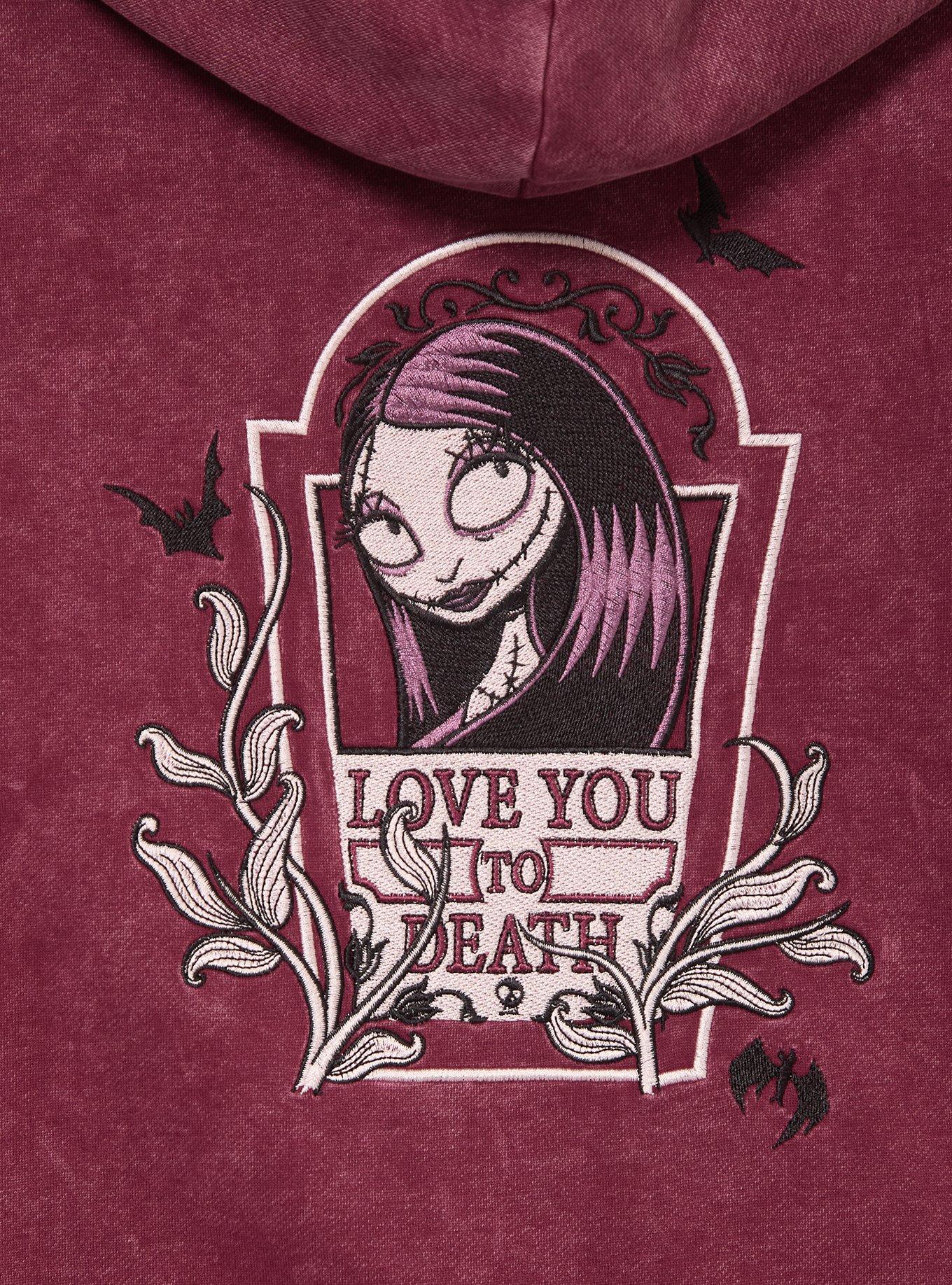 Polerón corto con cierre de Sally Love You to Death