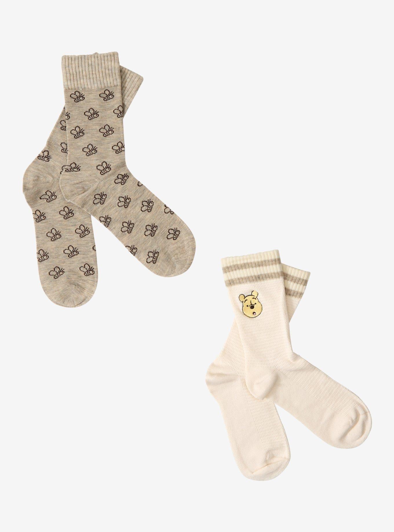 Set de calcetines Disney Winnie the Pooh con bordados