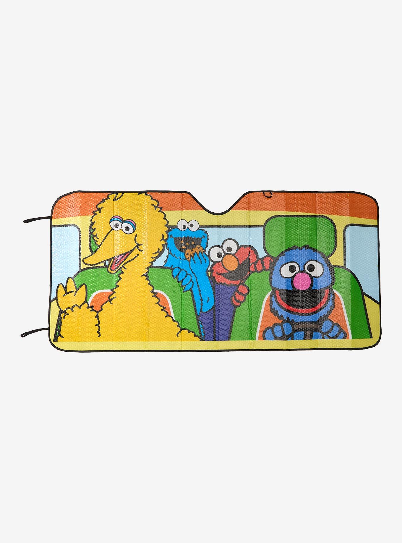 Parasol para auto con personajes de Sesame Street