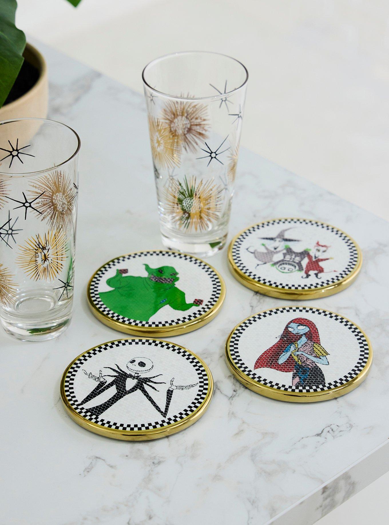 Set de posavasos cerámicos The Nightmare Before Christmas