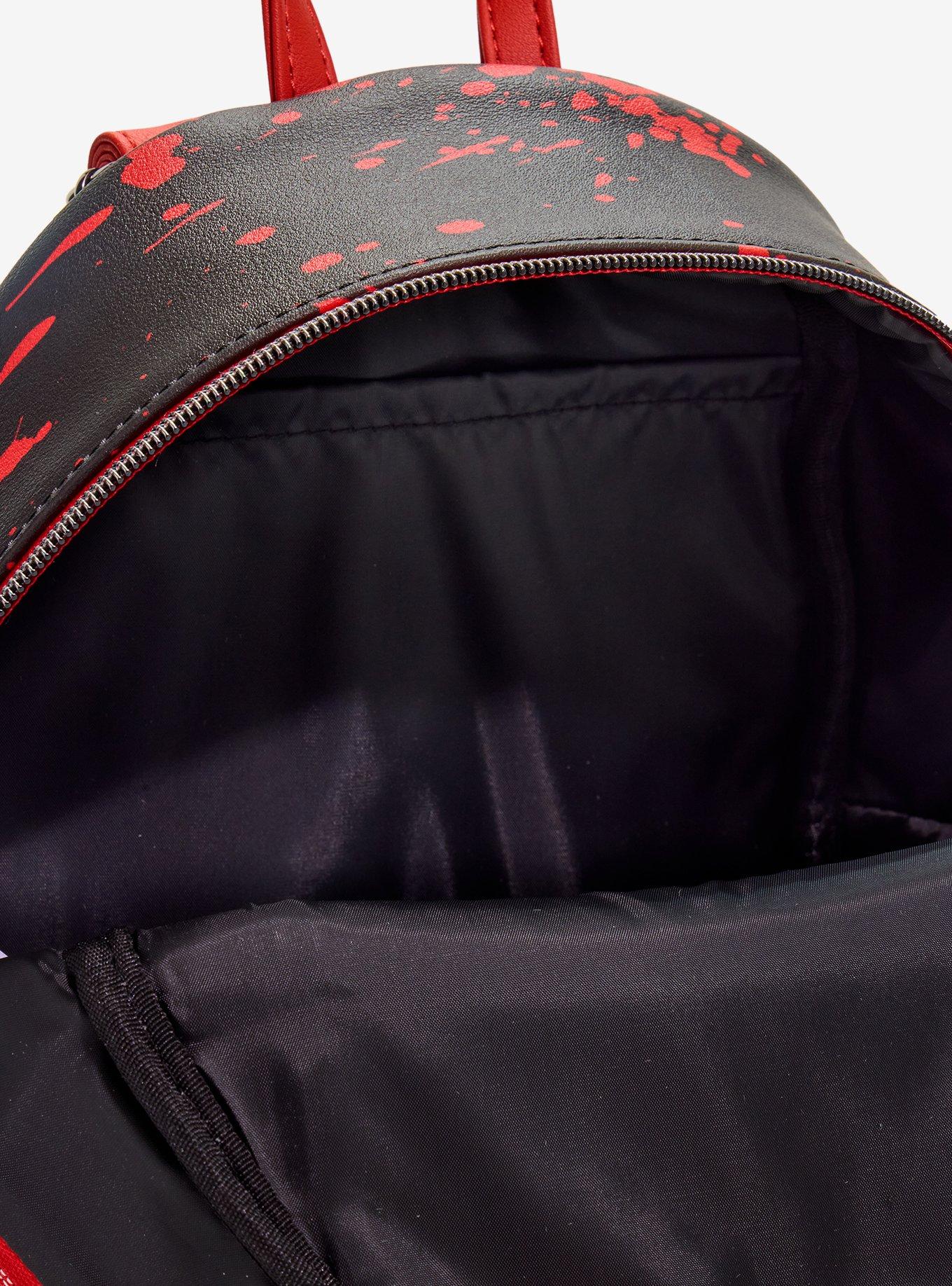 Mochila mini Saw Collage Splatter