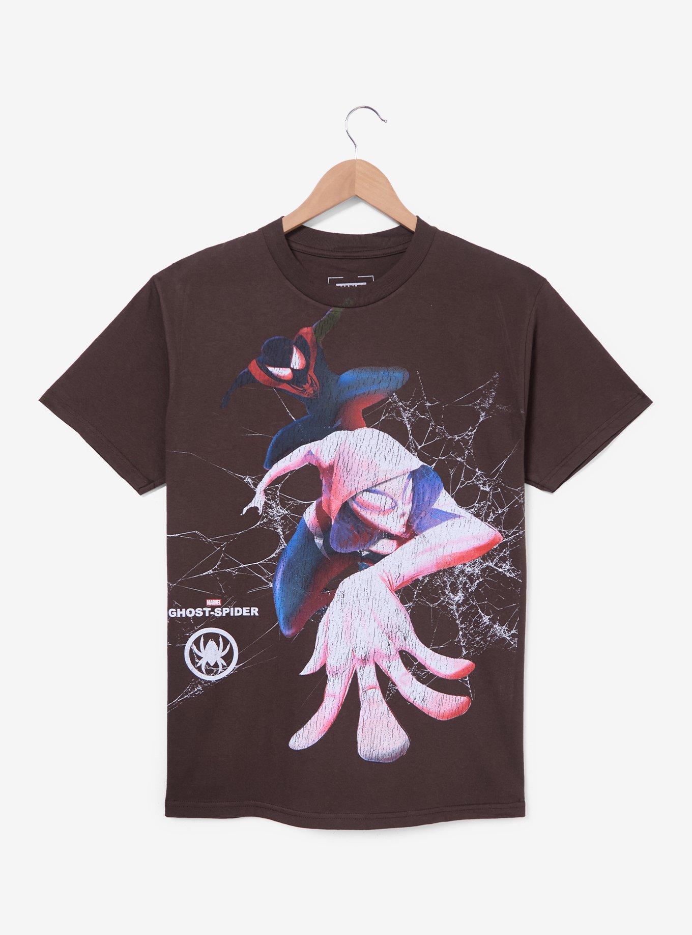 Polera Ghost Spider y Miles Morales de Spider-Man