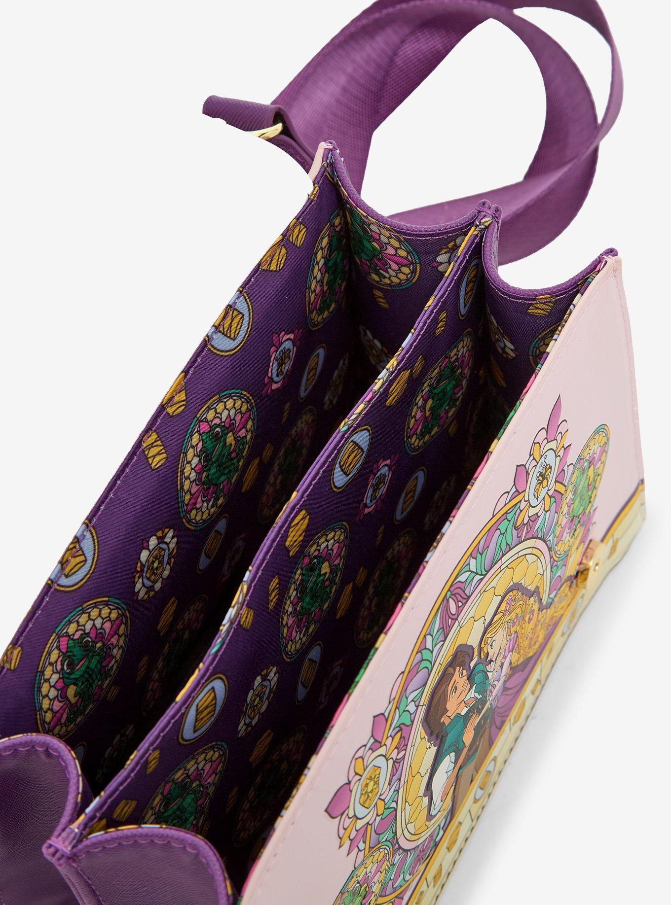 Cartera cruzada Disney Tangled con Rapunzel y Flynn