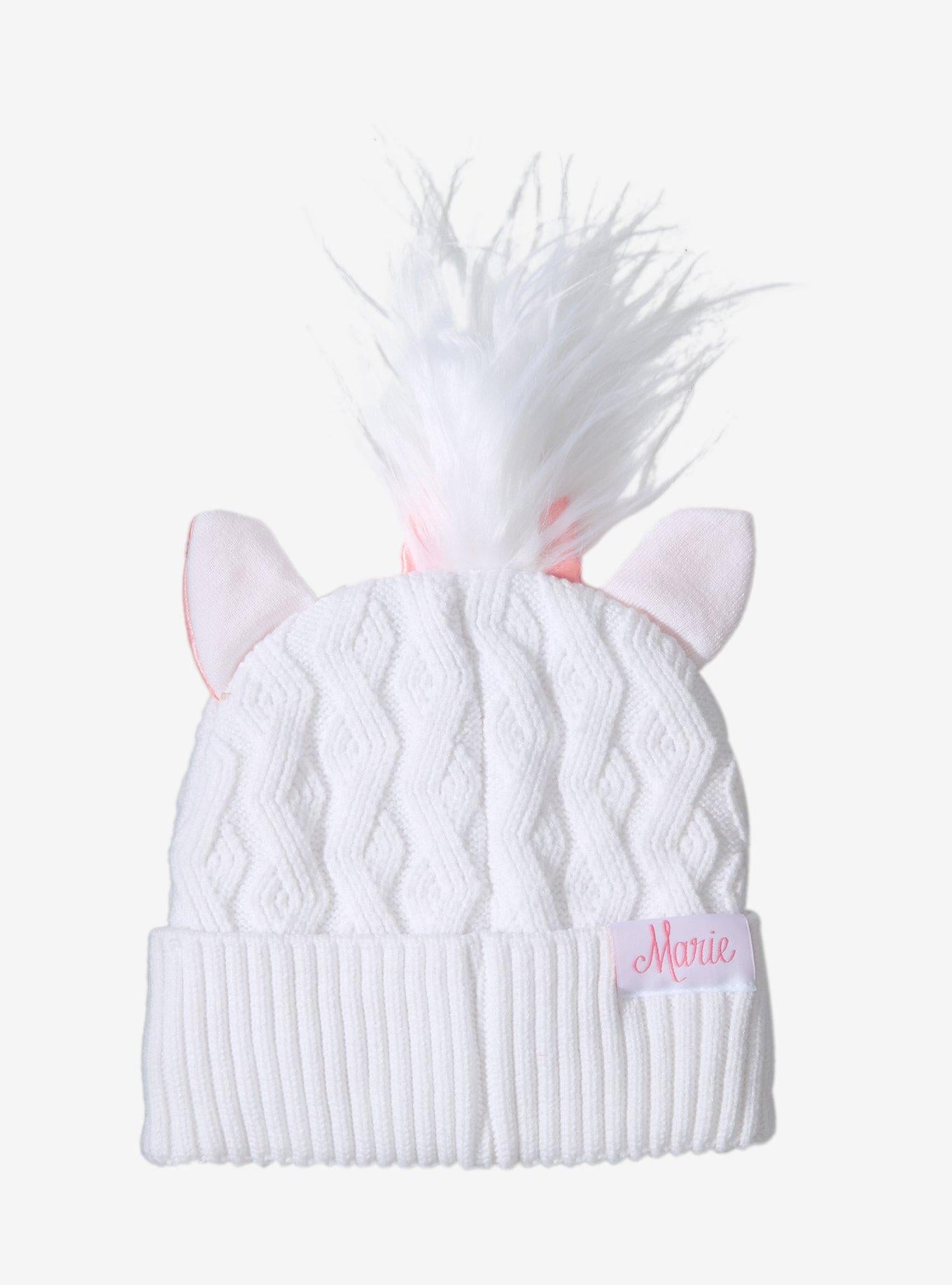 Gorro tejido trenzado Marie de The Aristocats