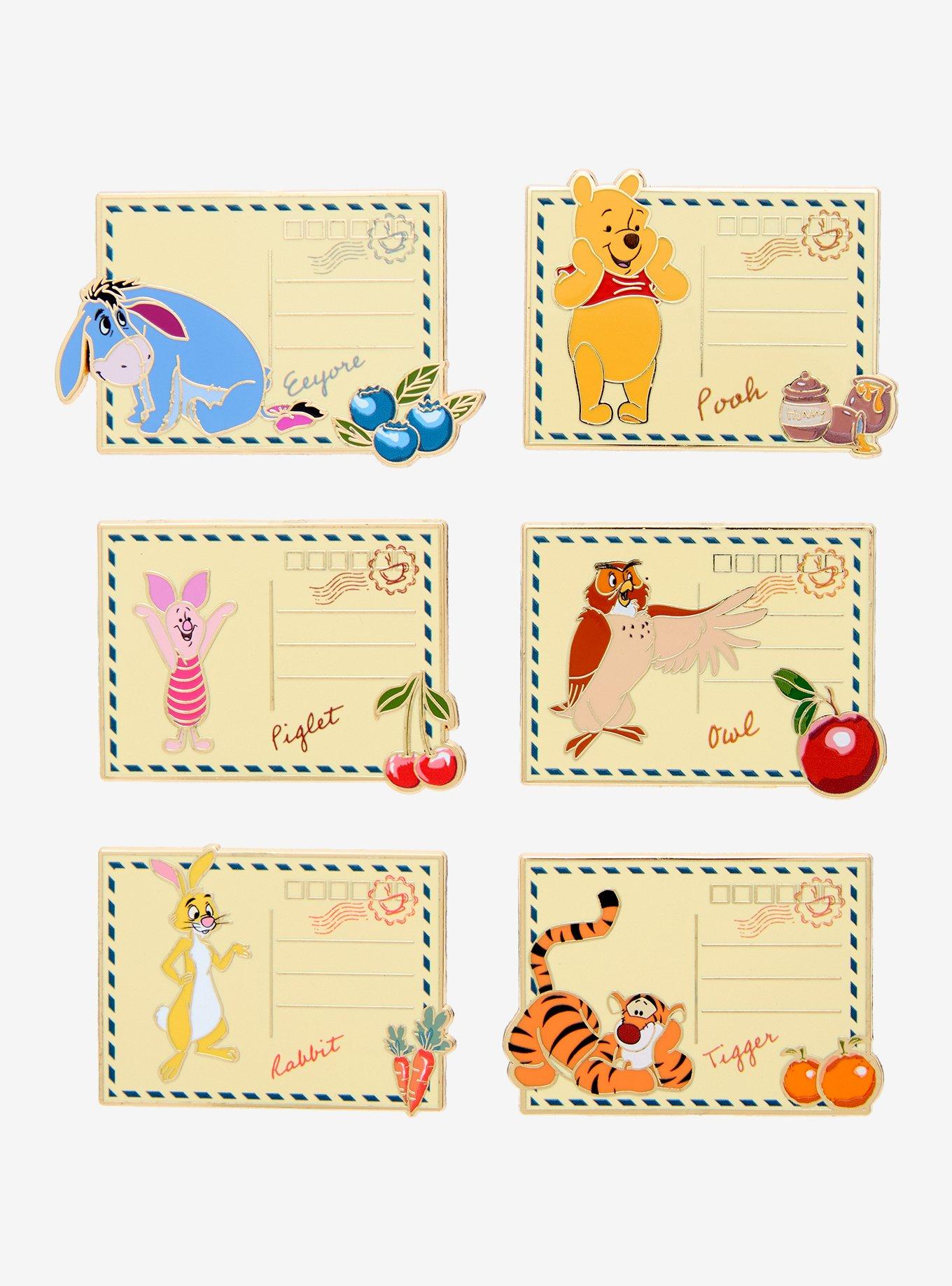 Imán blind box de postales de Winnie the Pooh